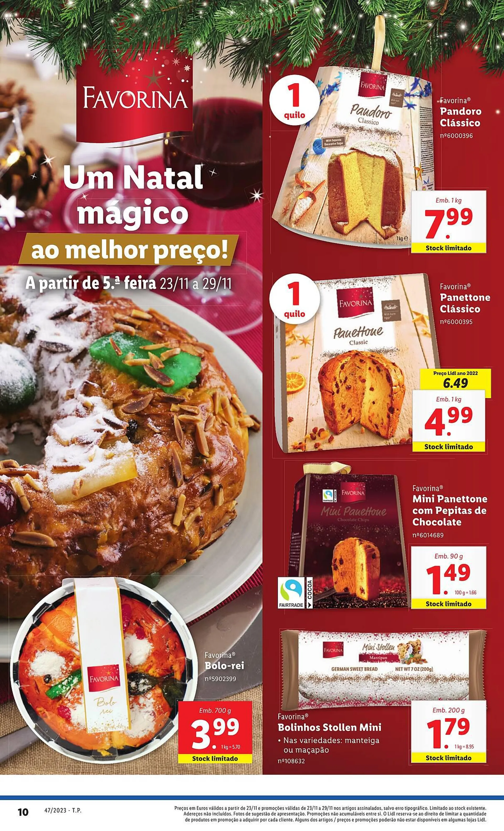 Folheto Folheto Lidl de 23 de novembro até 29 de novembro 2023 - Pagina 10