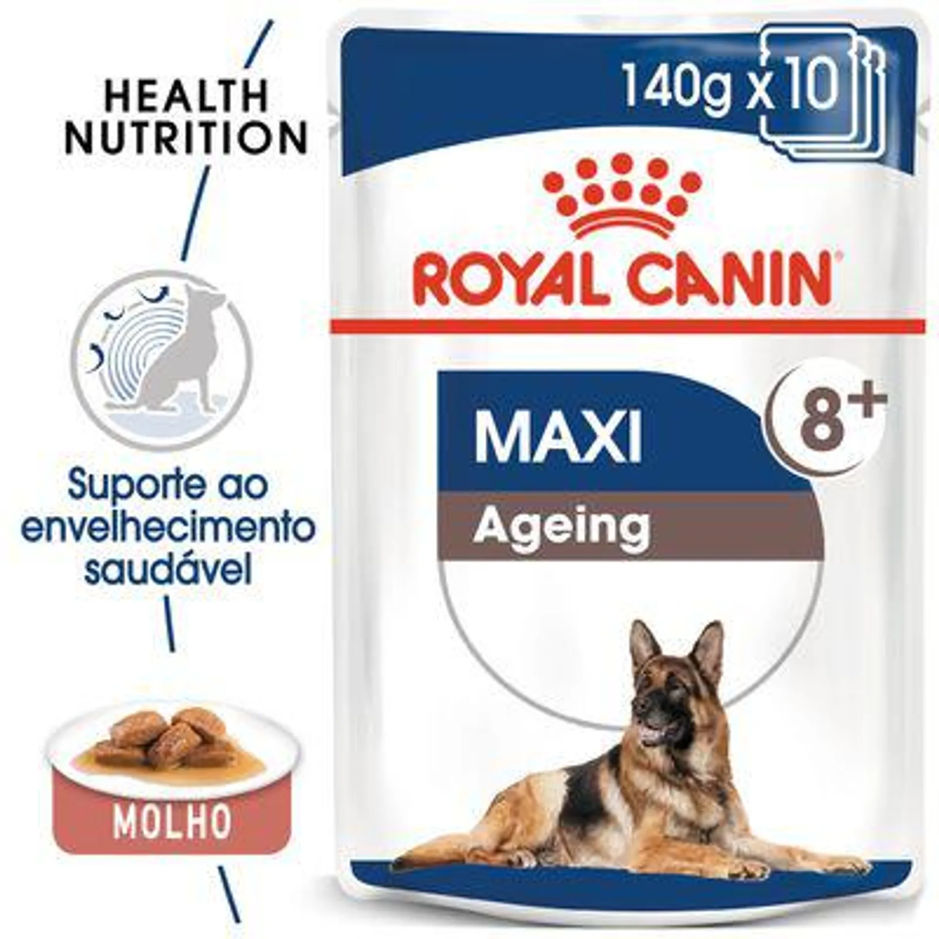 Royal Canin Maxi Ageing em molho comida húmida para cães