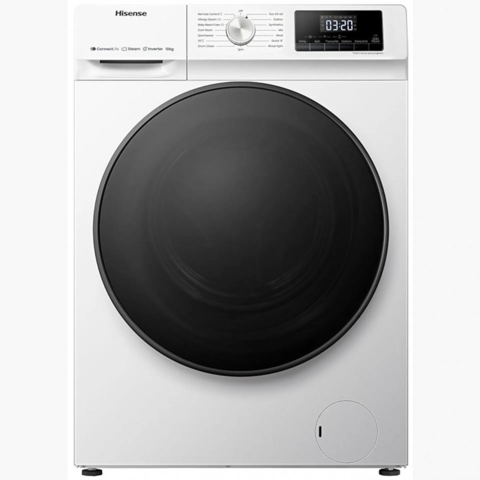 Máquina Lavar Roupa HISENSE WFQA1014EVJMW - 10 Kg - 1400 Rpm