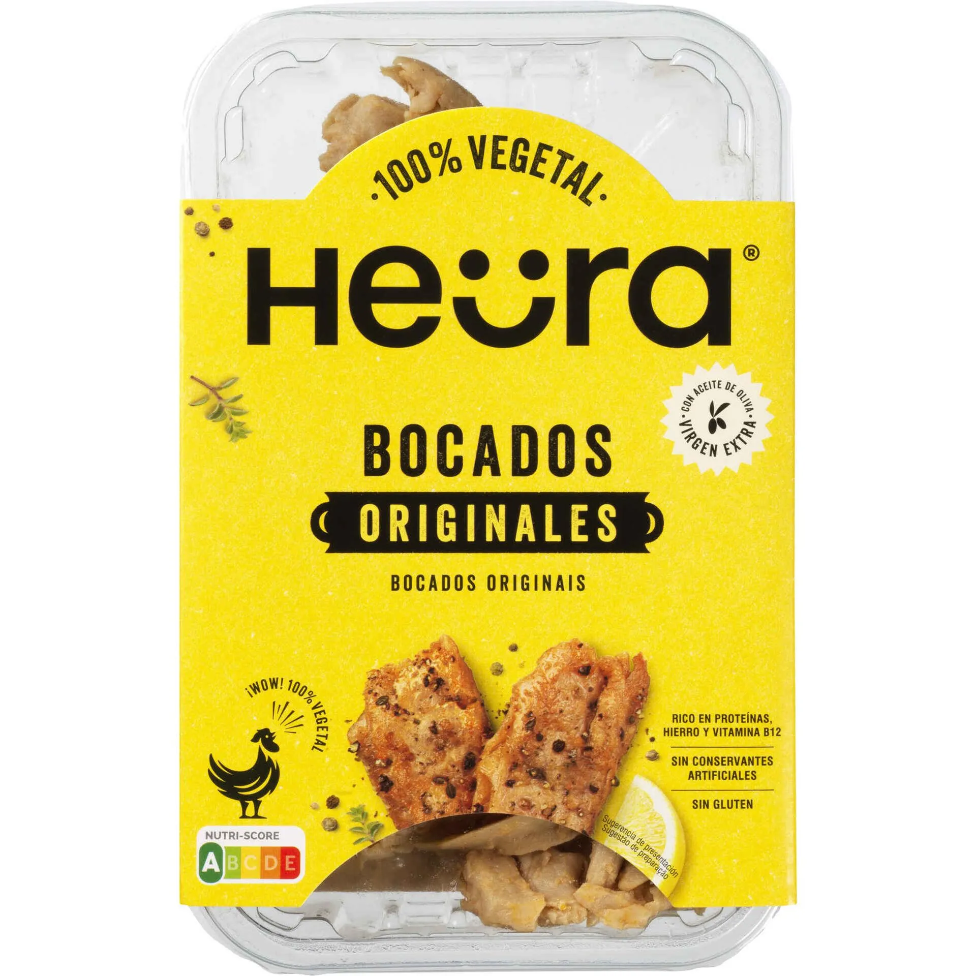 Bocados Originais de Proteína Vegetal