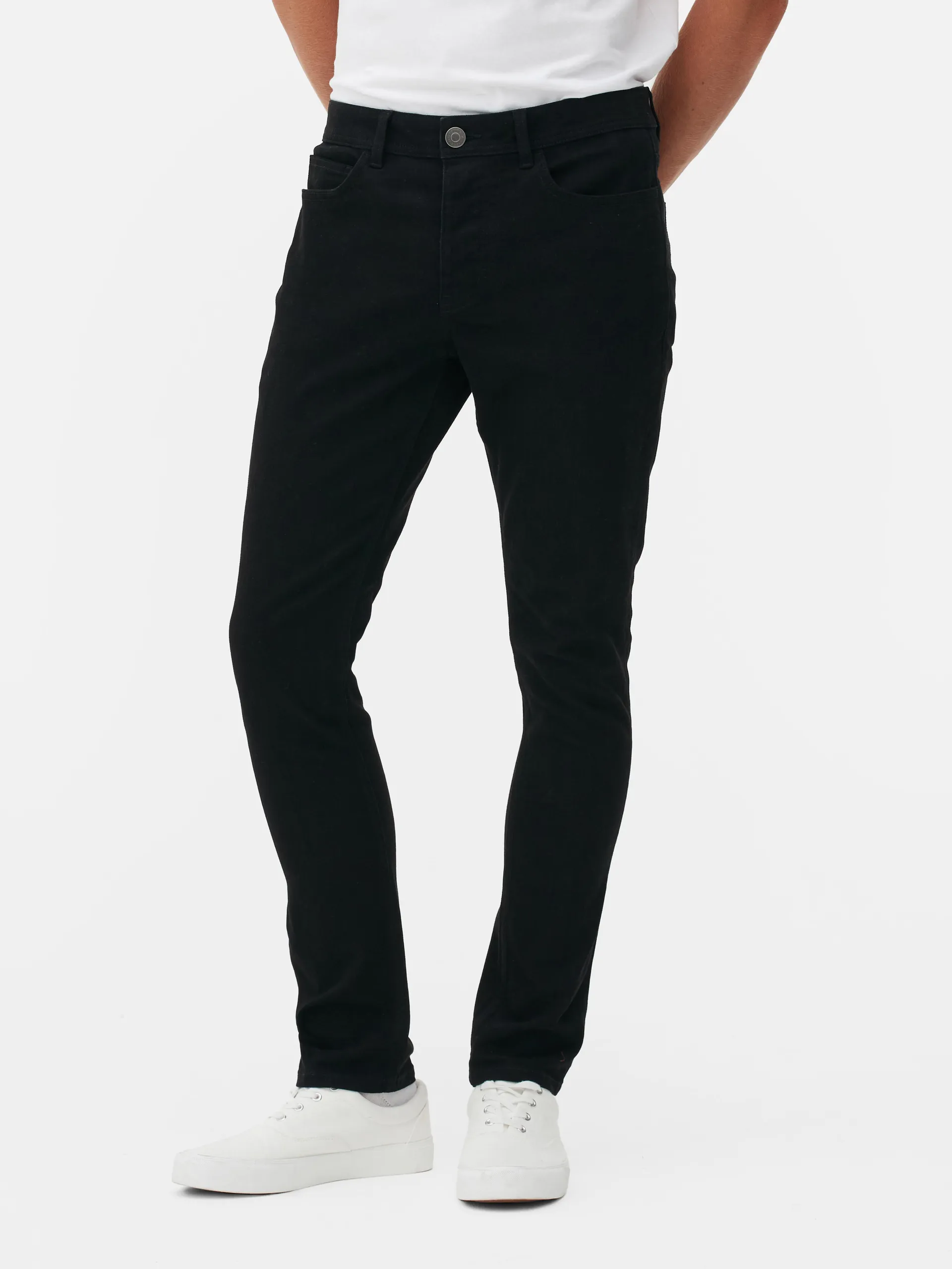 Skinny Twill Trousers