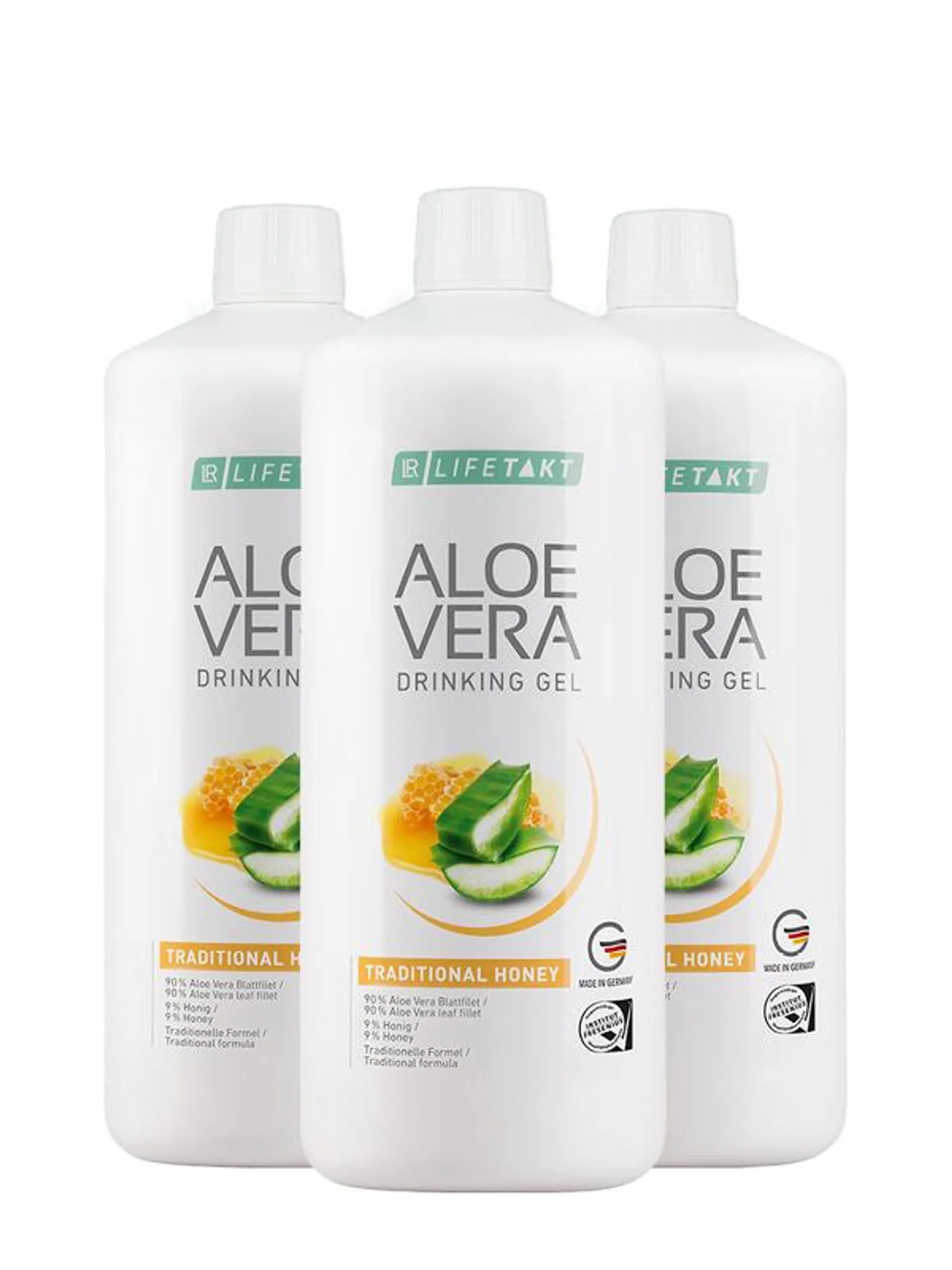 Set Triplo Gel Bebível Mel