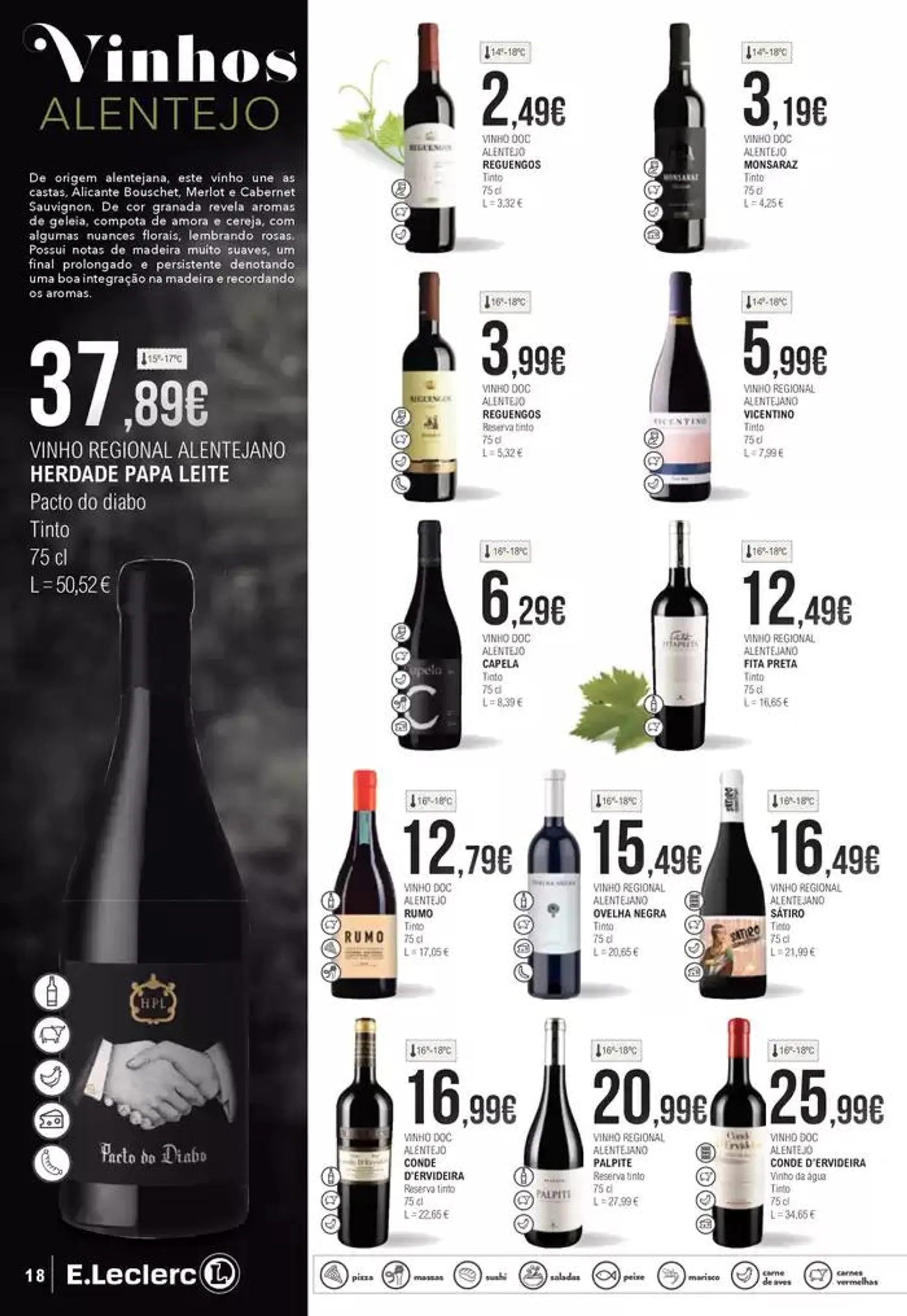 Folheto Feira dos Vinhos de 1 de outubro até 20 de outubro 2024 - Pagina 18