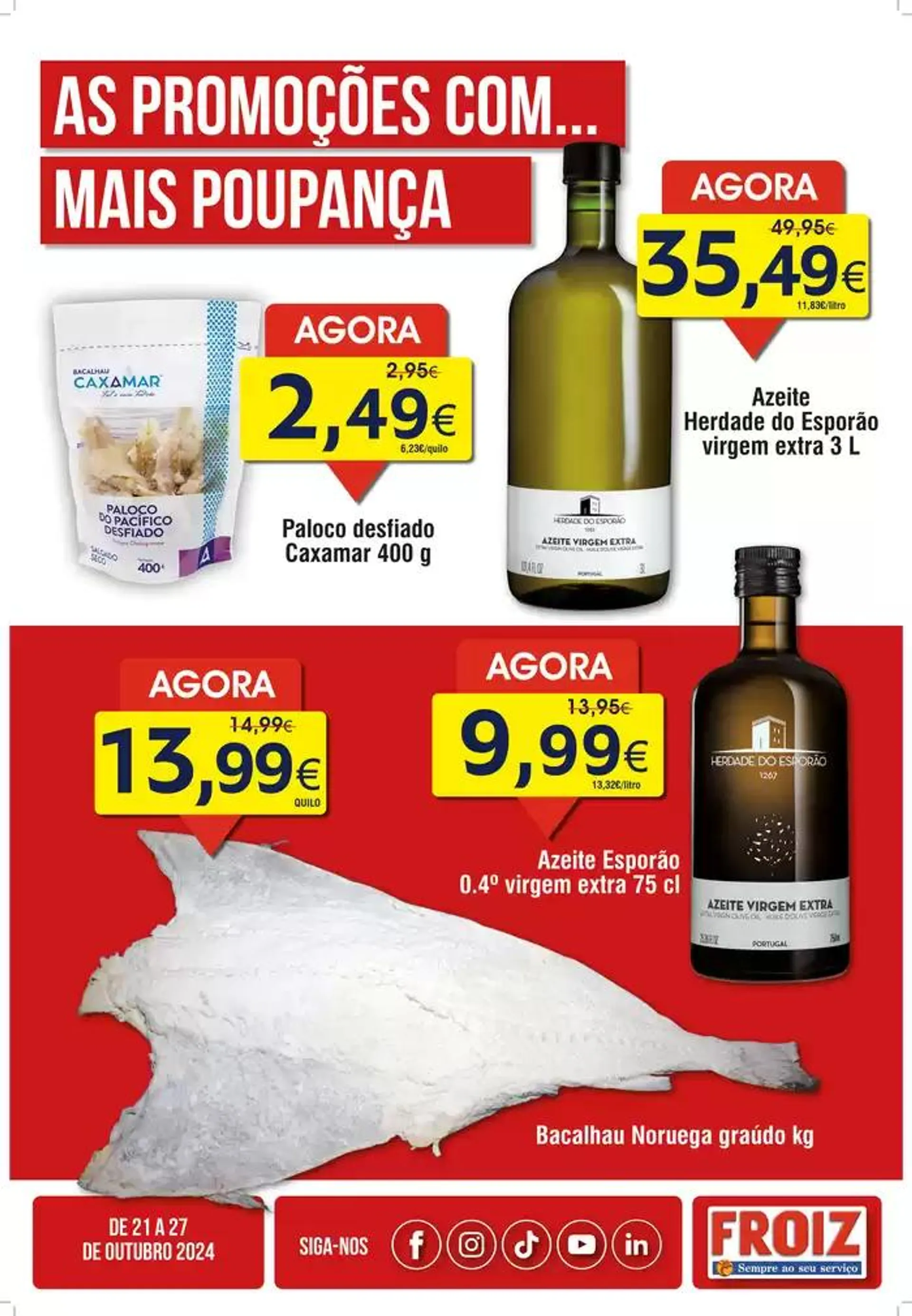 Folheto Froiz Promoção da semana de 21 de outubro até 27 de outubro 2024 - Pagina 3