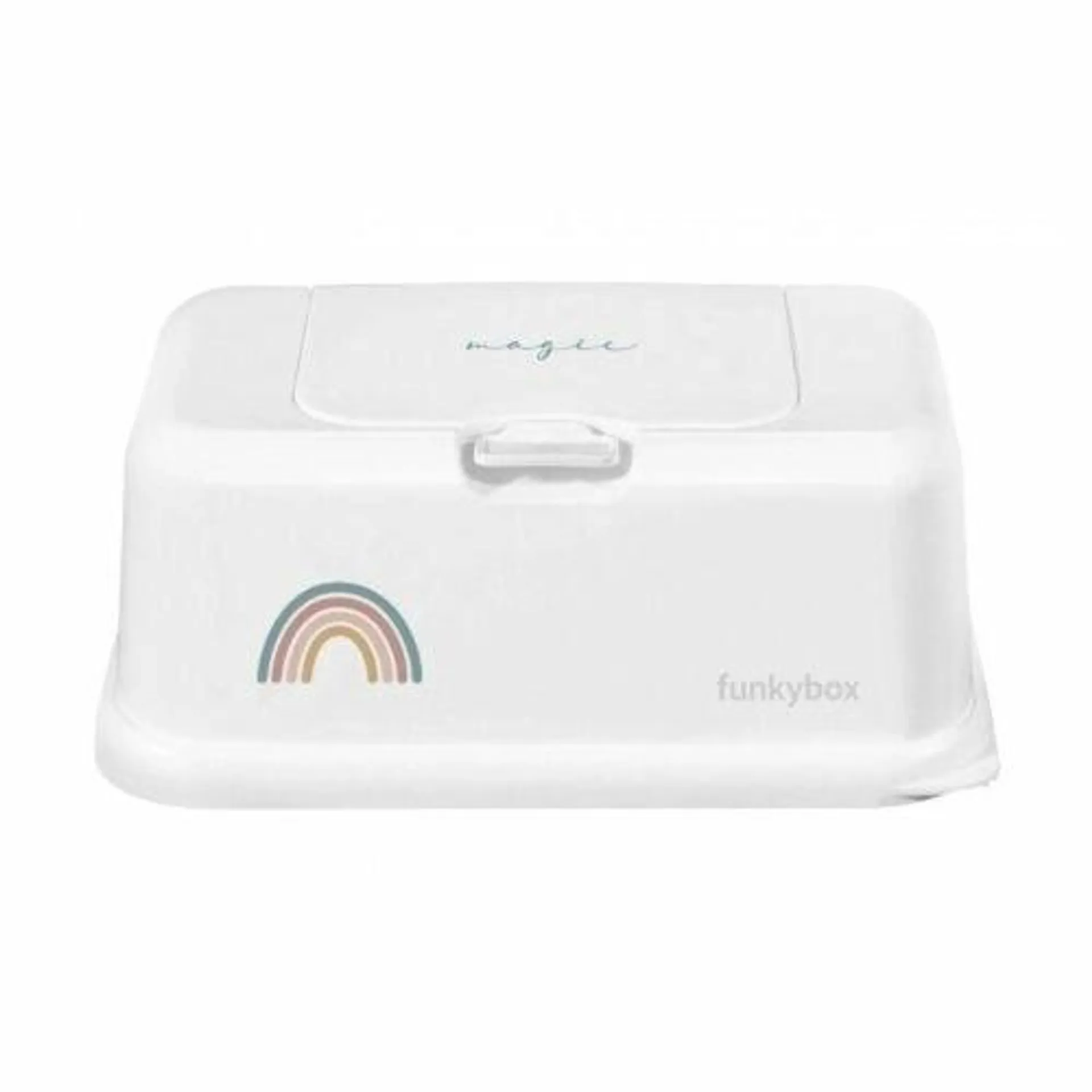 FunkyBox Caixa Toalhetes Branco Arco-Íris FB40