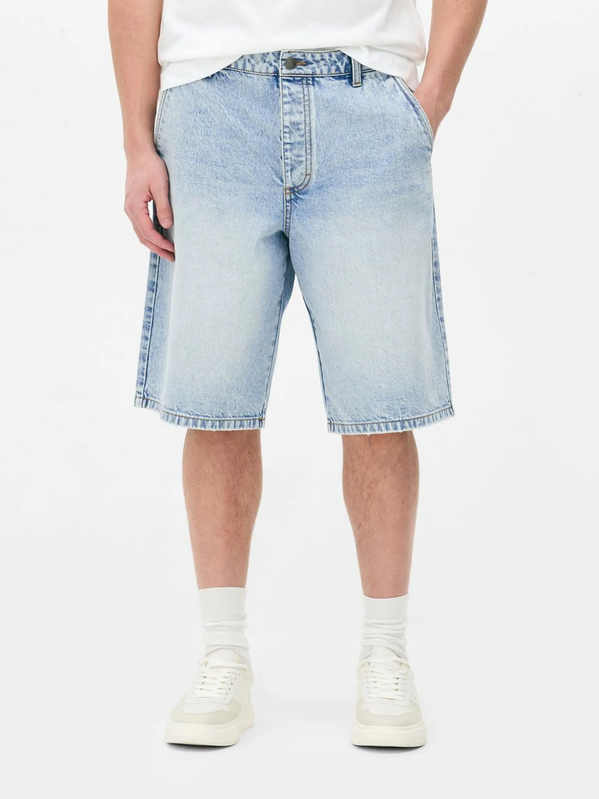 Baggy Denim Shorts