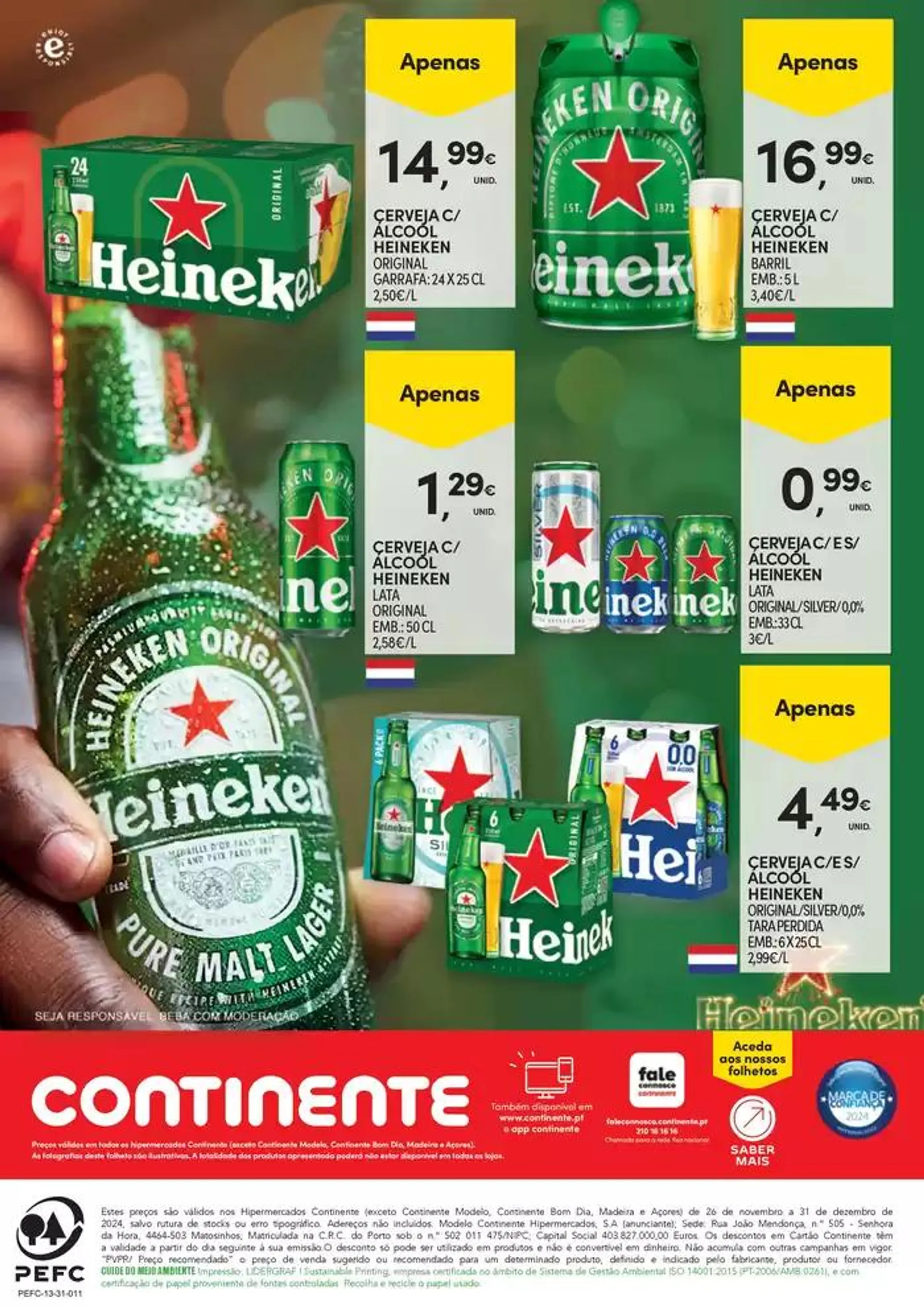 Folheto Todos podemos dar mais à nossa mesa: Especial cervejas de 26 de novembro até 31 de dezembro 2024 - Pagina 12