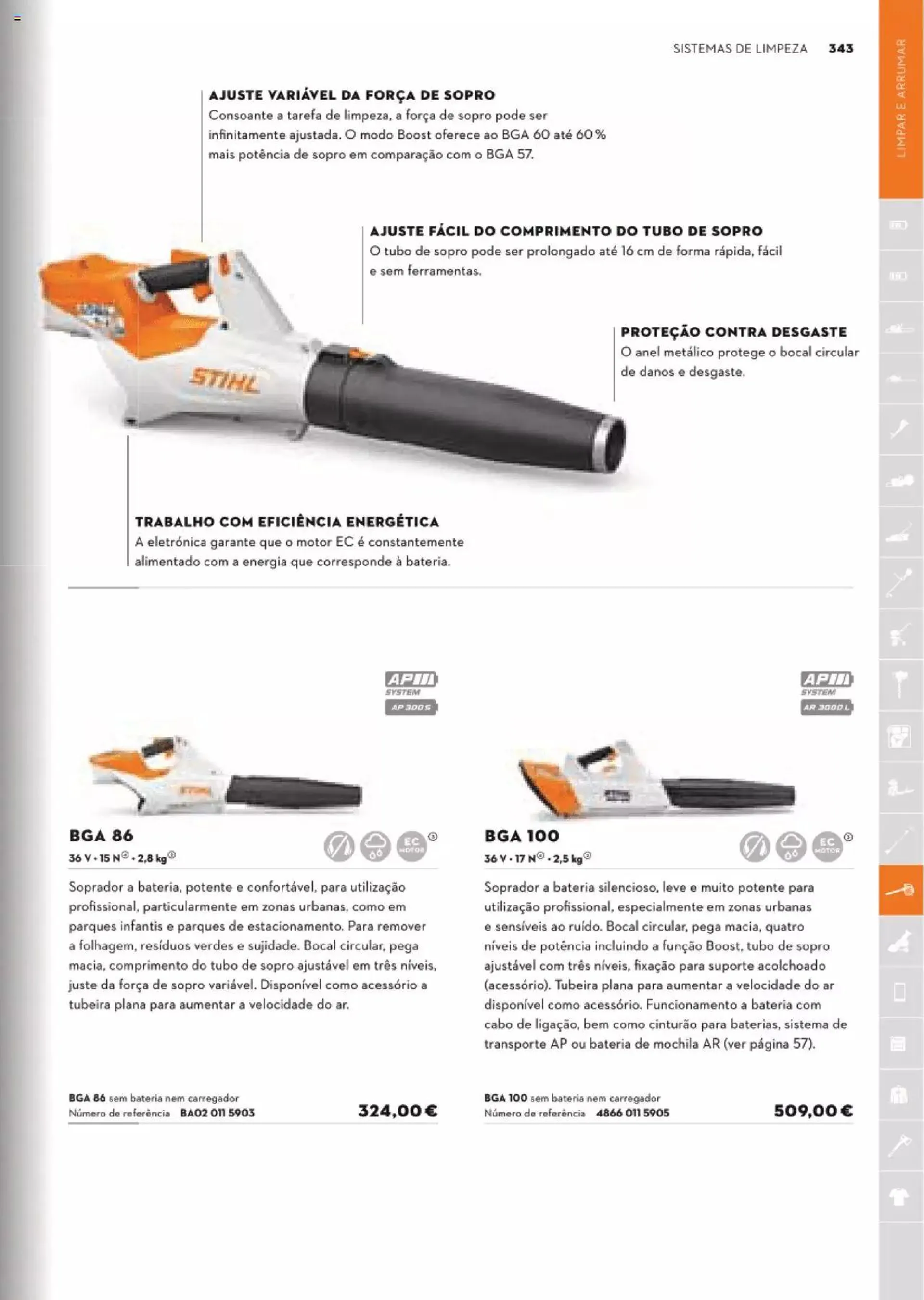 Folheto Stihl catálogo de 1 de maio até 31 de dezembro 2024 - Pagina 343