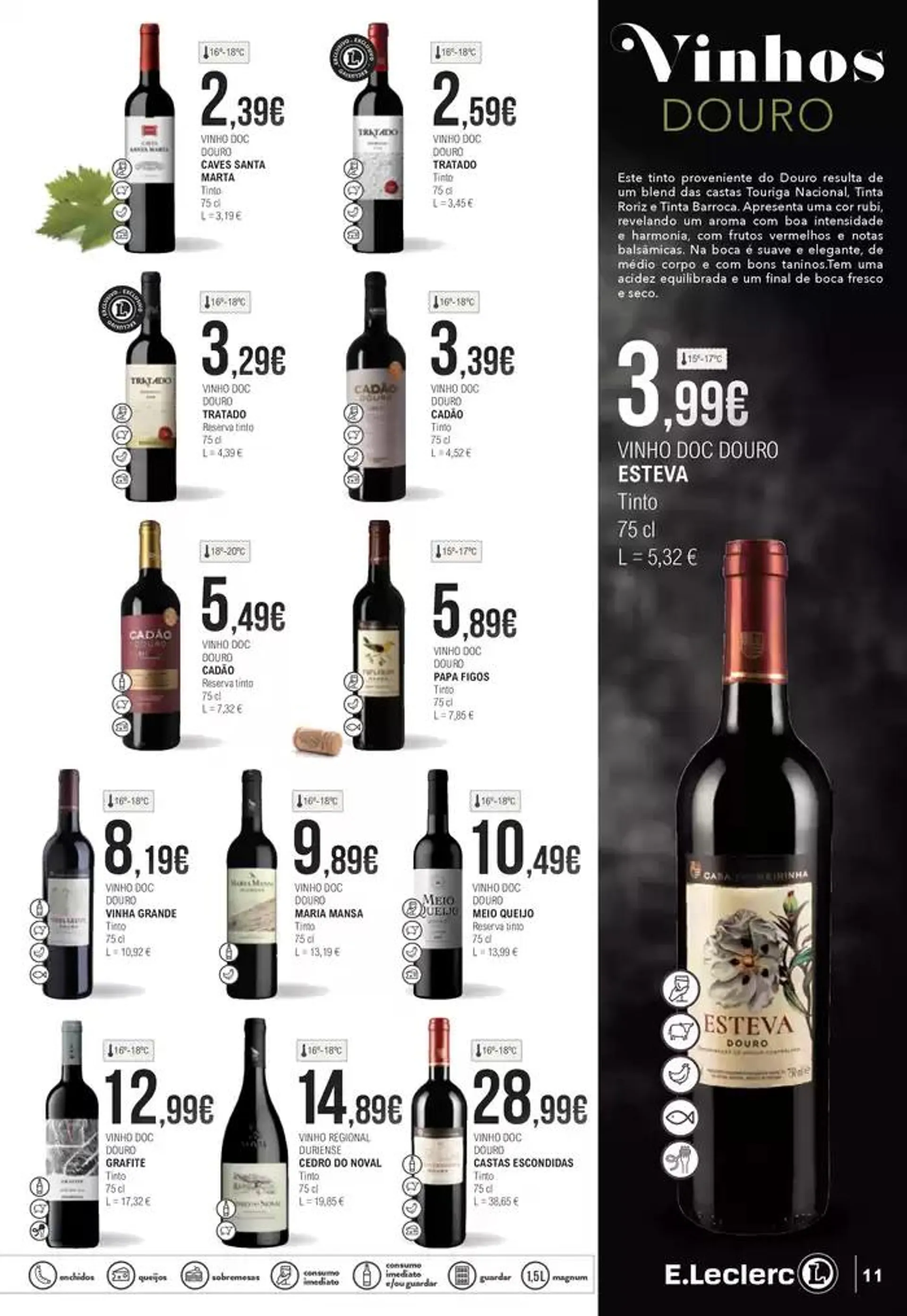 Folheto Feira dos Vinhos de 1 de outubro até 20 de outubro 2024 - Pagina 11