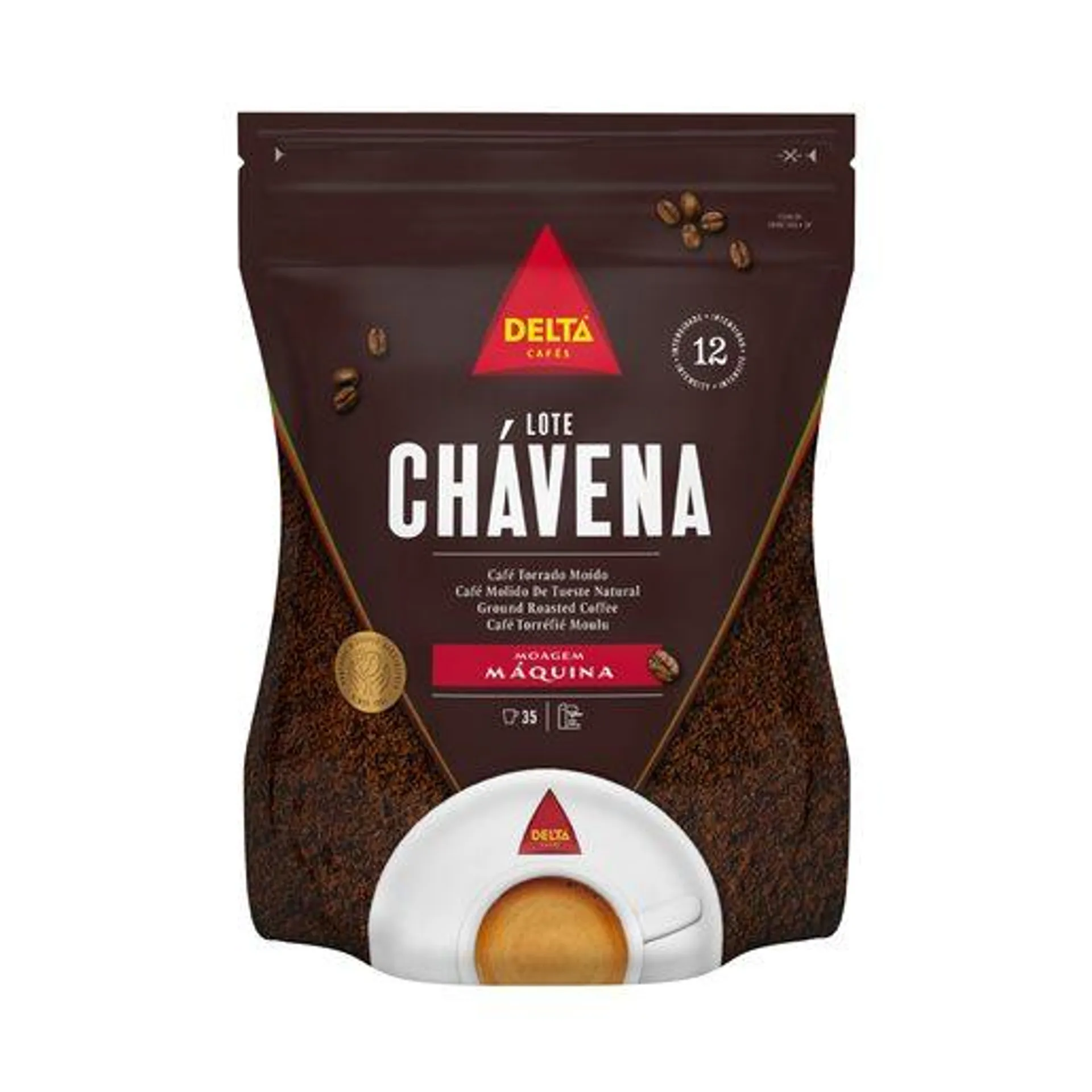 DELTA Café Torrado Moagem Máquina Lote Chávena I12 250 g