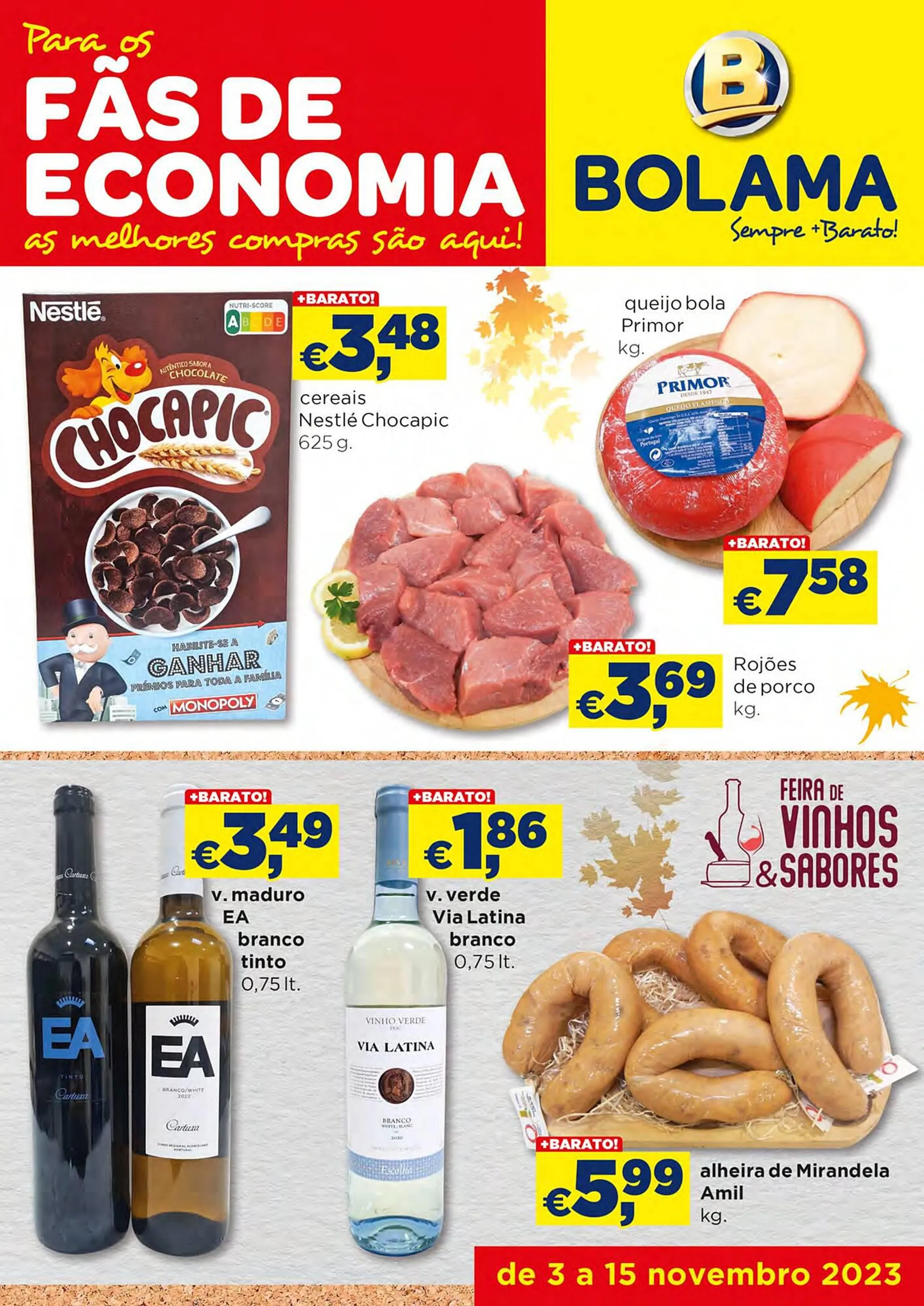 Folheto Bolama