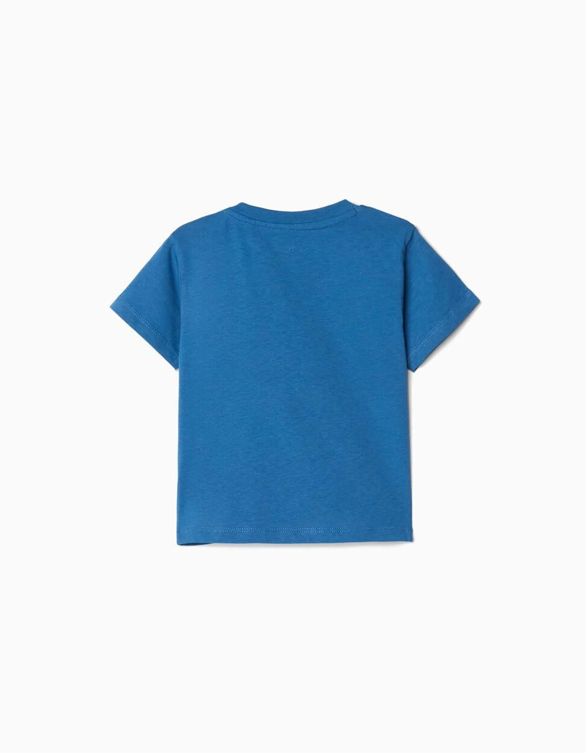 T-shirt Estampado, Bebé Menino, Azul Escuro