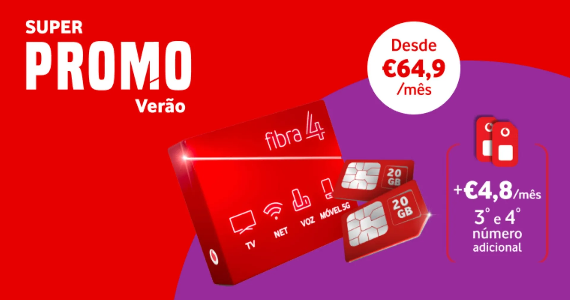 Folheto Vodafone - 2