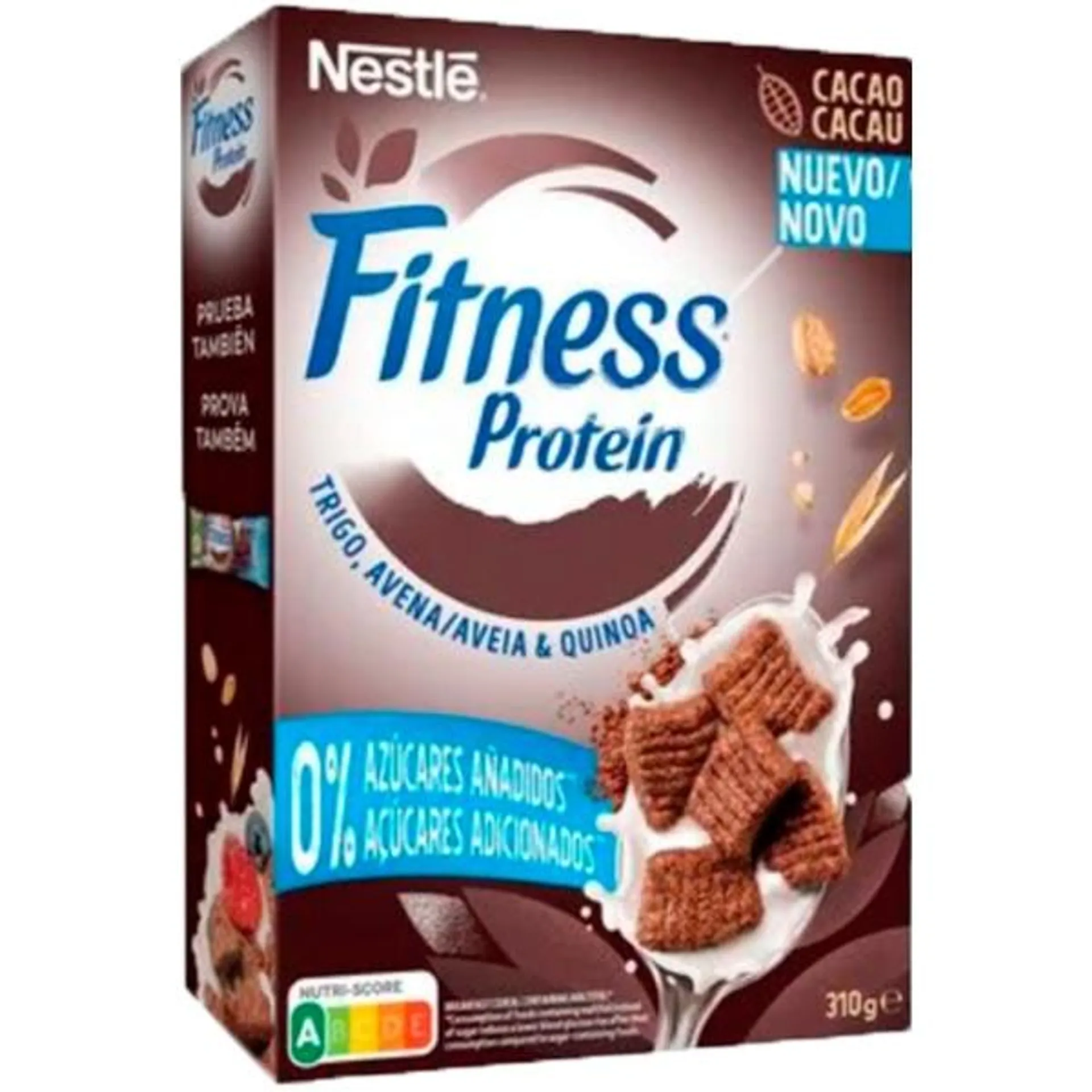 Cereais Protein Fitness 0% Cacau embalagem 310 g Nestlé