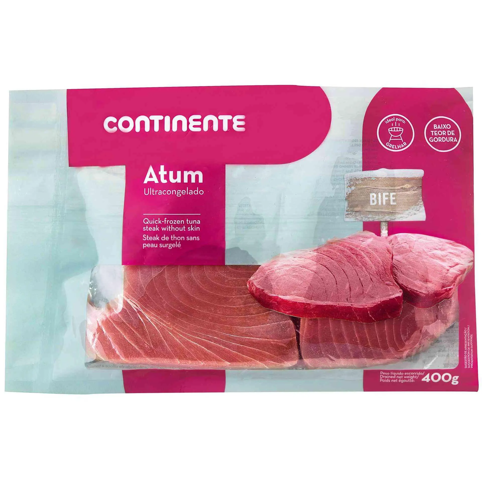 Bife de Atum Ultracongelado