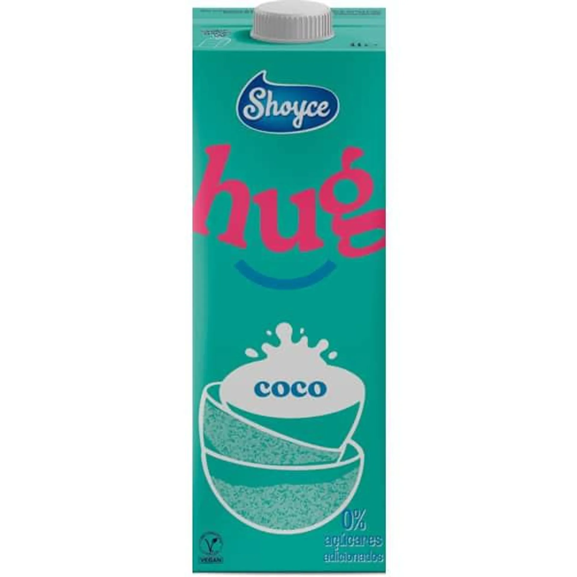 Bebida de Coco Suave 0% Açúcares Adicionados, 0% Lactose sem Glúten 1 L Shoyce