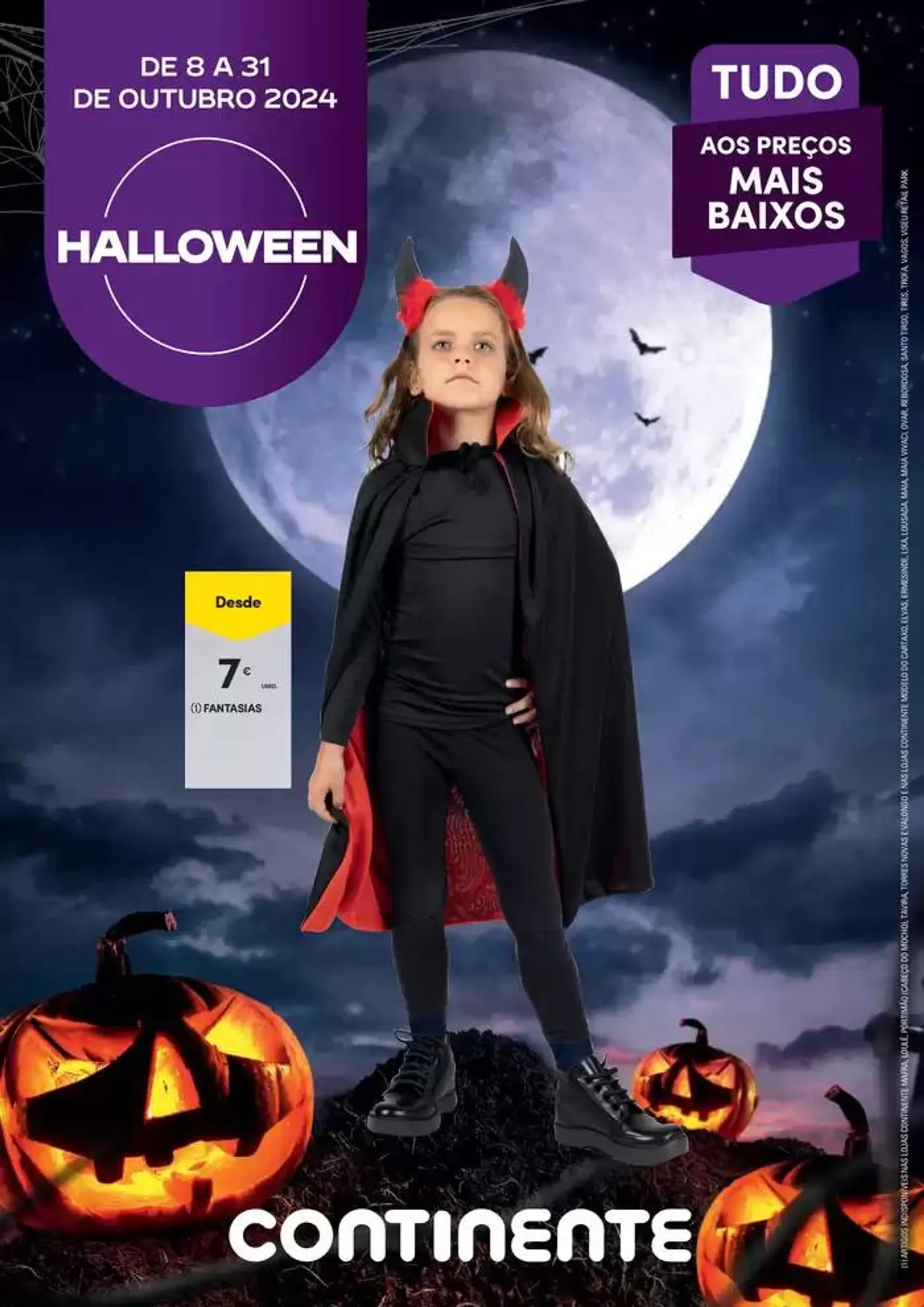 Folheto Halloween de 10 de outubro até 31 de outubro 2024 - Pagina 1