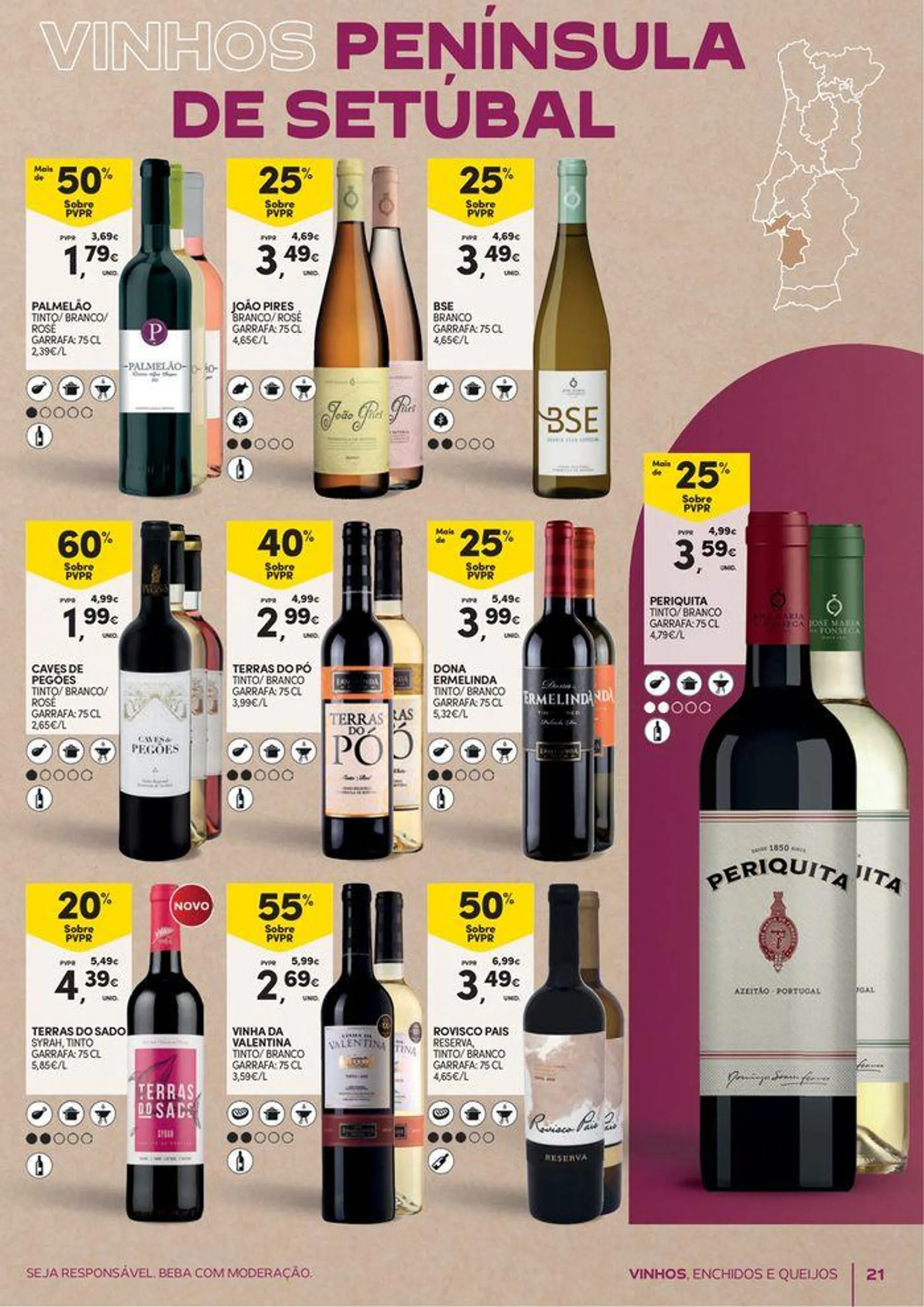 Folheto Vinhos, Enchidos e Queijos de 24 de setembro até 13 de outubro 2024 - Pagina 21