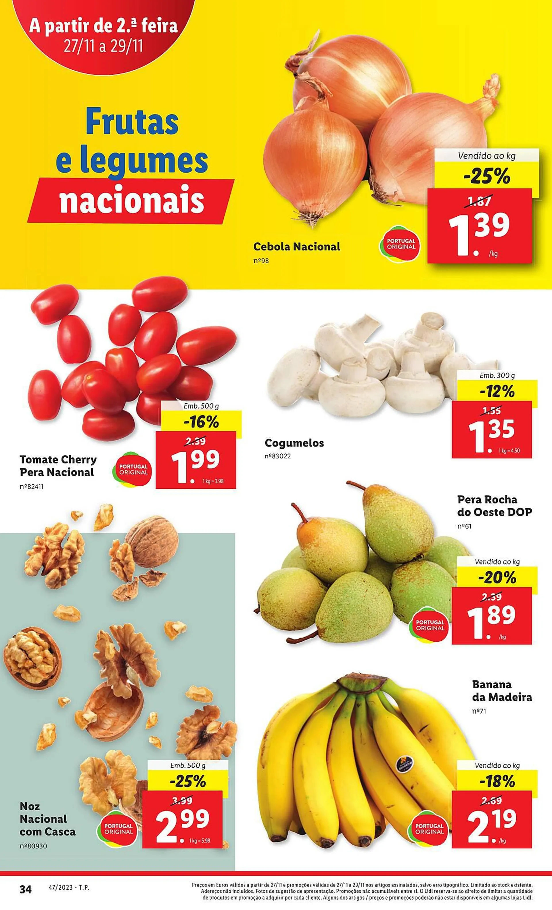 Folheto Folheto Lidl de 23 de novembro até 29 de novembro 2023 - Pagina 34