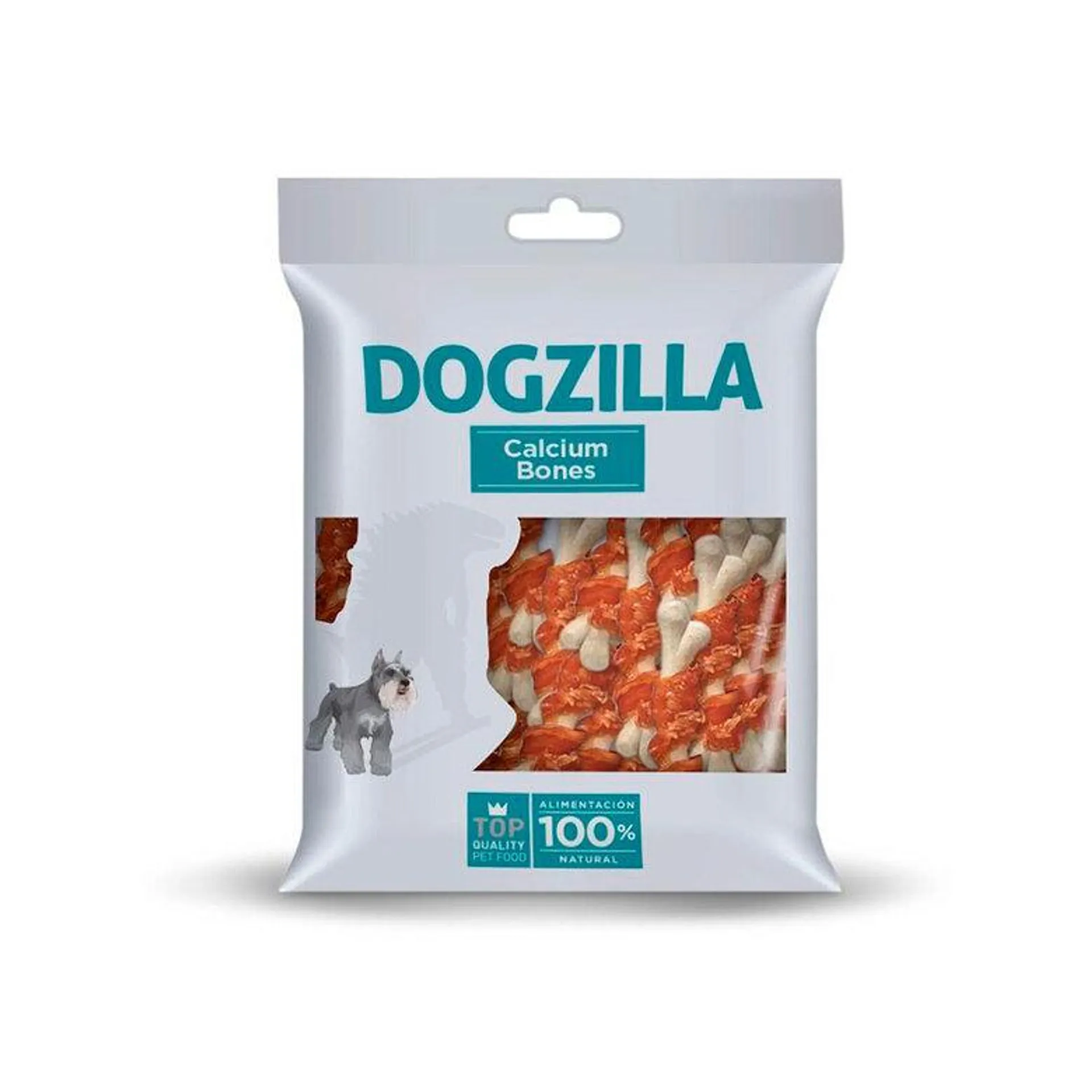 Dogzilla Snacks dentários Calcium Bones para cães