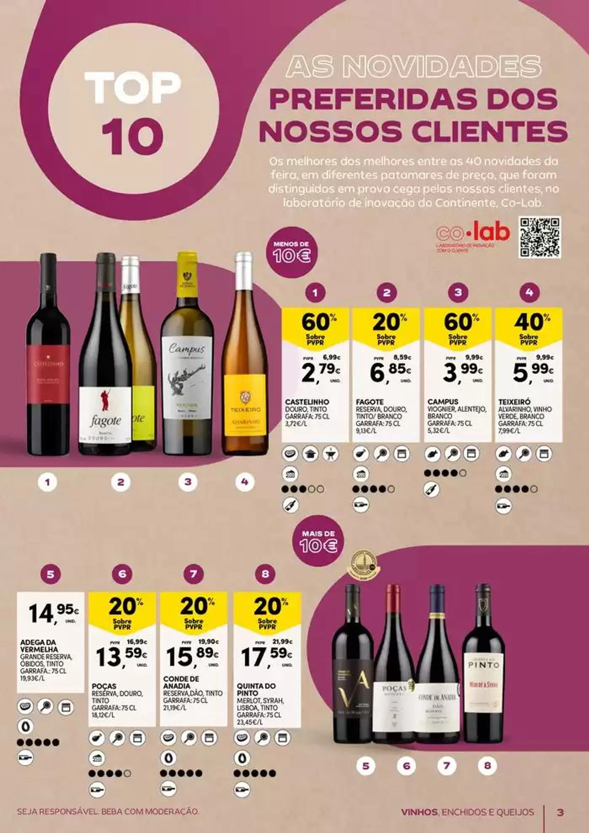 Folheto Açores: Vinhos, Enchidos e Queijos de 25 de setembro até 14 de outubro 2024 - Pagina 3