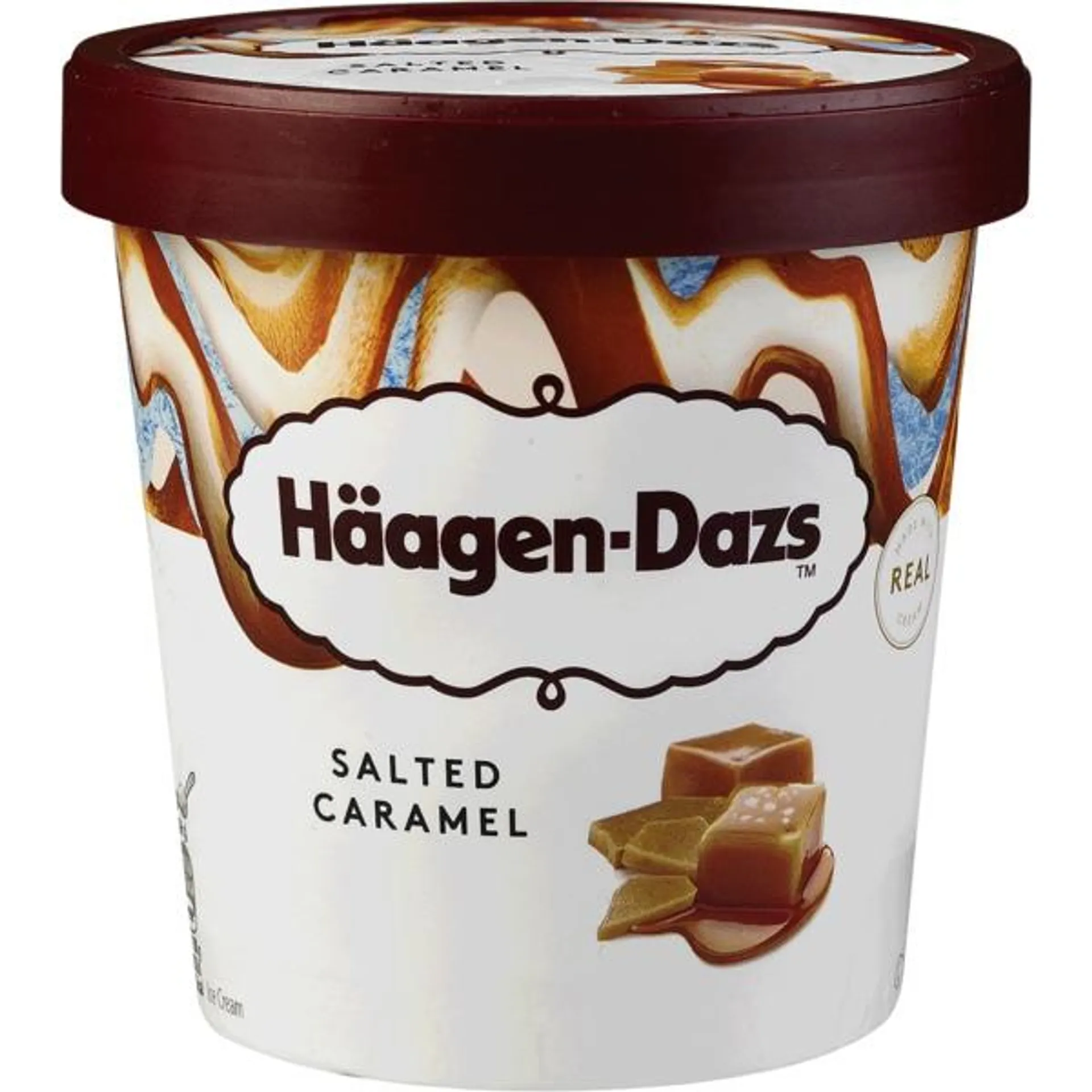 Gelado de Caramelo Salgado embalagem 460 ml Haagen-Dazs