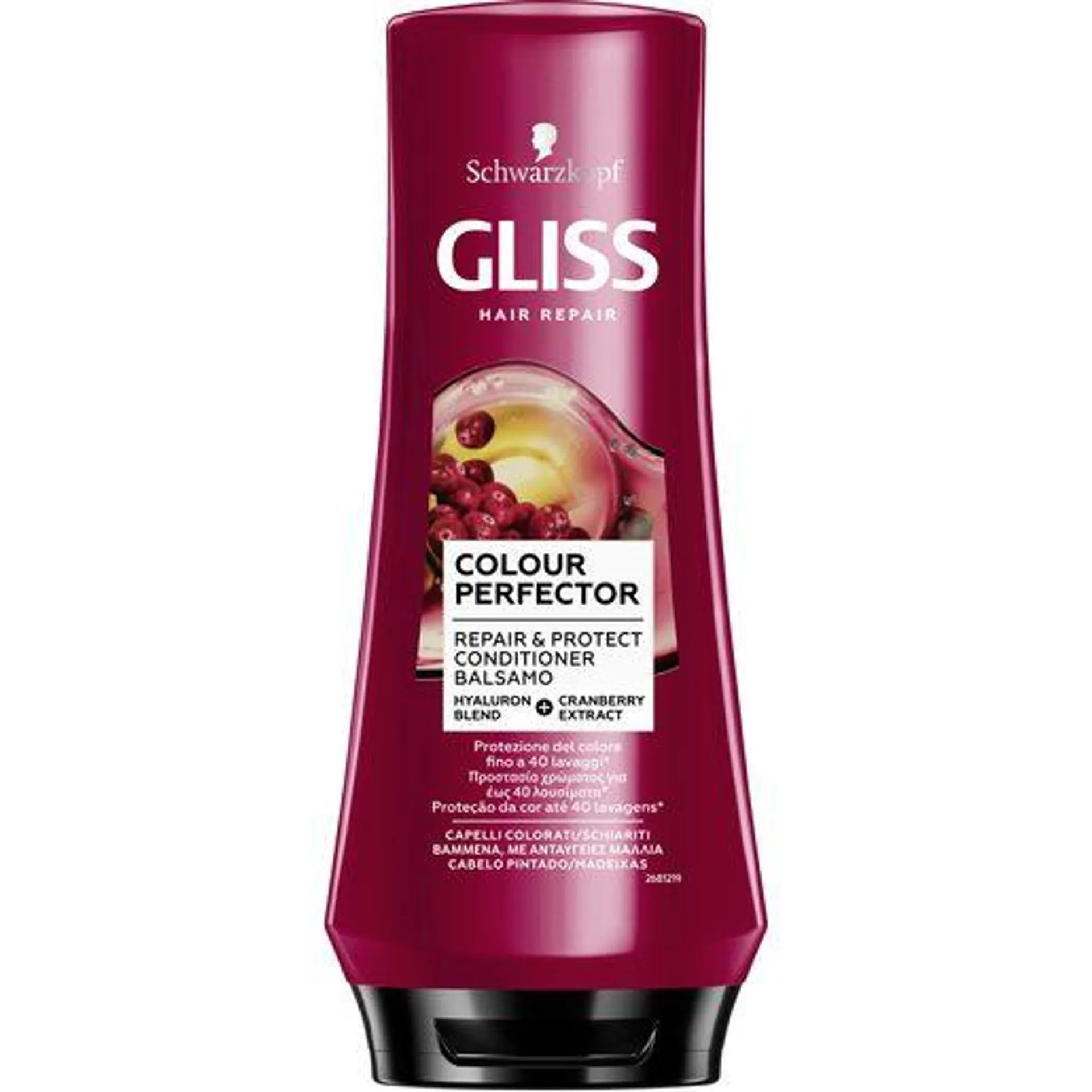 GLISS Amaciador Protecção Cor 200 ml