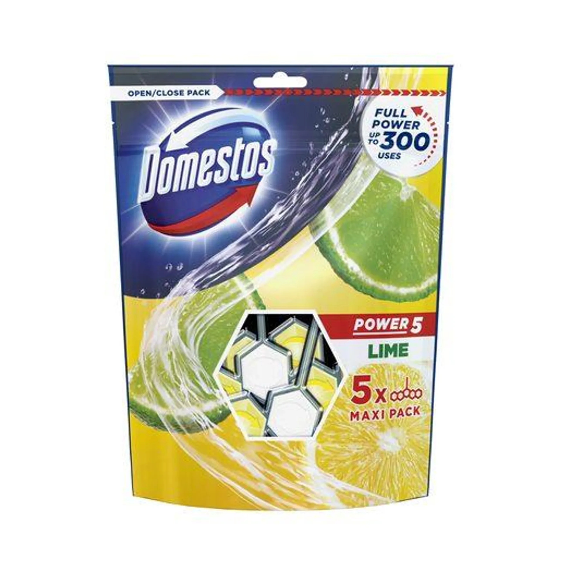 DOMESTOS Bloco Sanitário Power 5 Lima 5 un