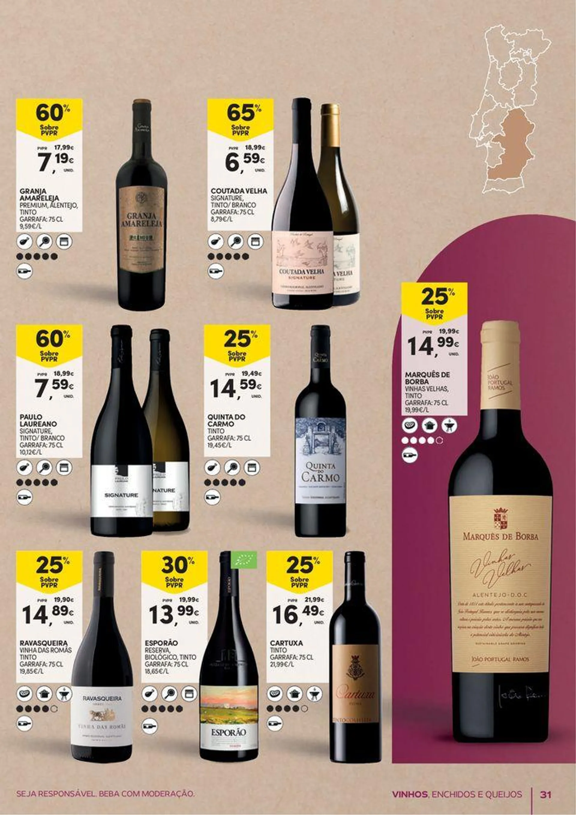 Folheto Vinhos, Enchidos e Queijos de 24 de setembro até 13 de outubro 2024 - Pagina 31