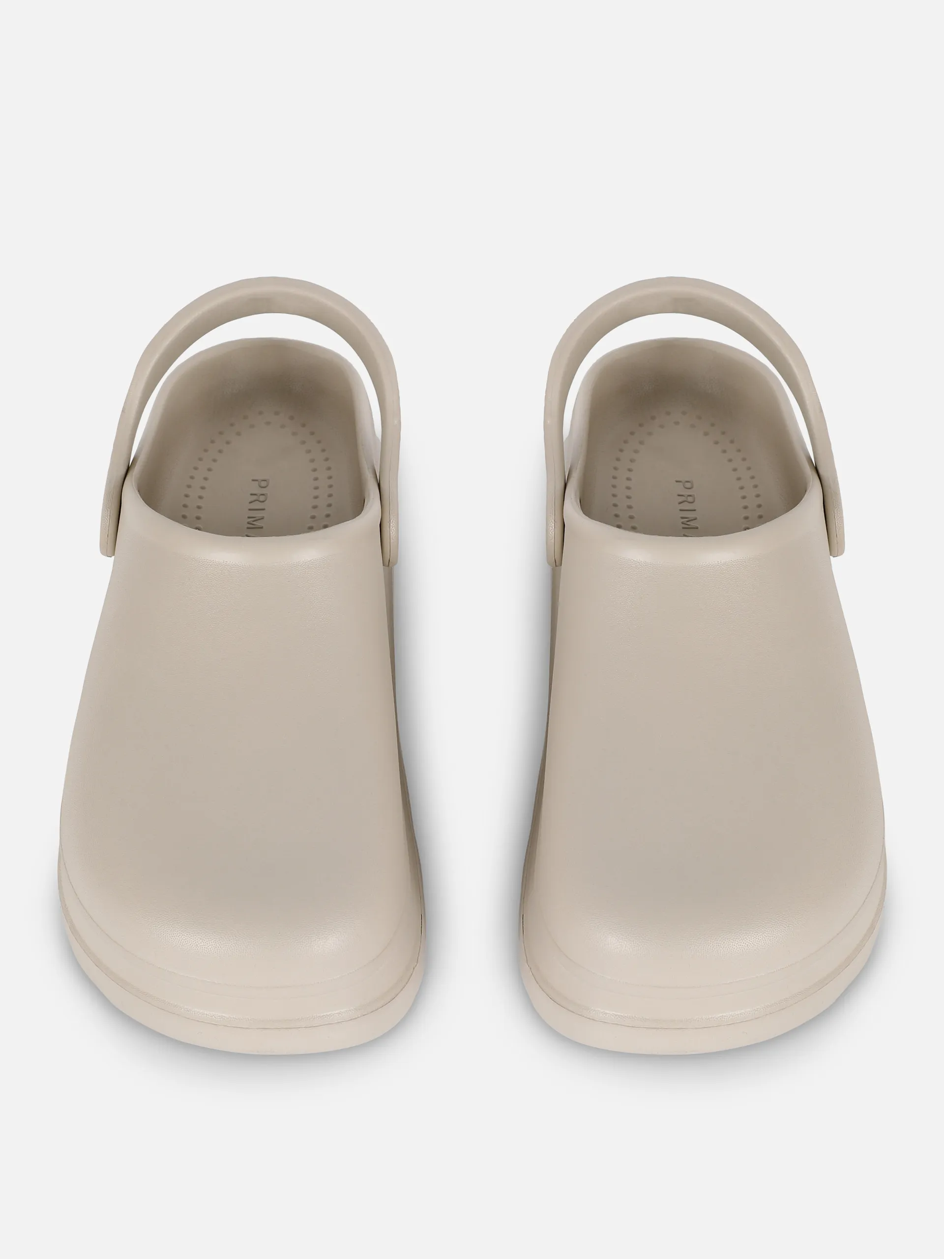 Slip-On-Clogs mit Plateau-Sohle