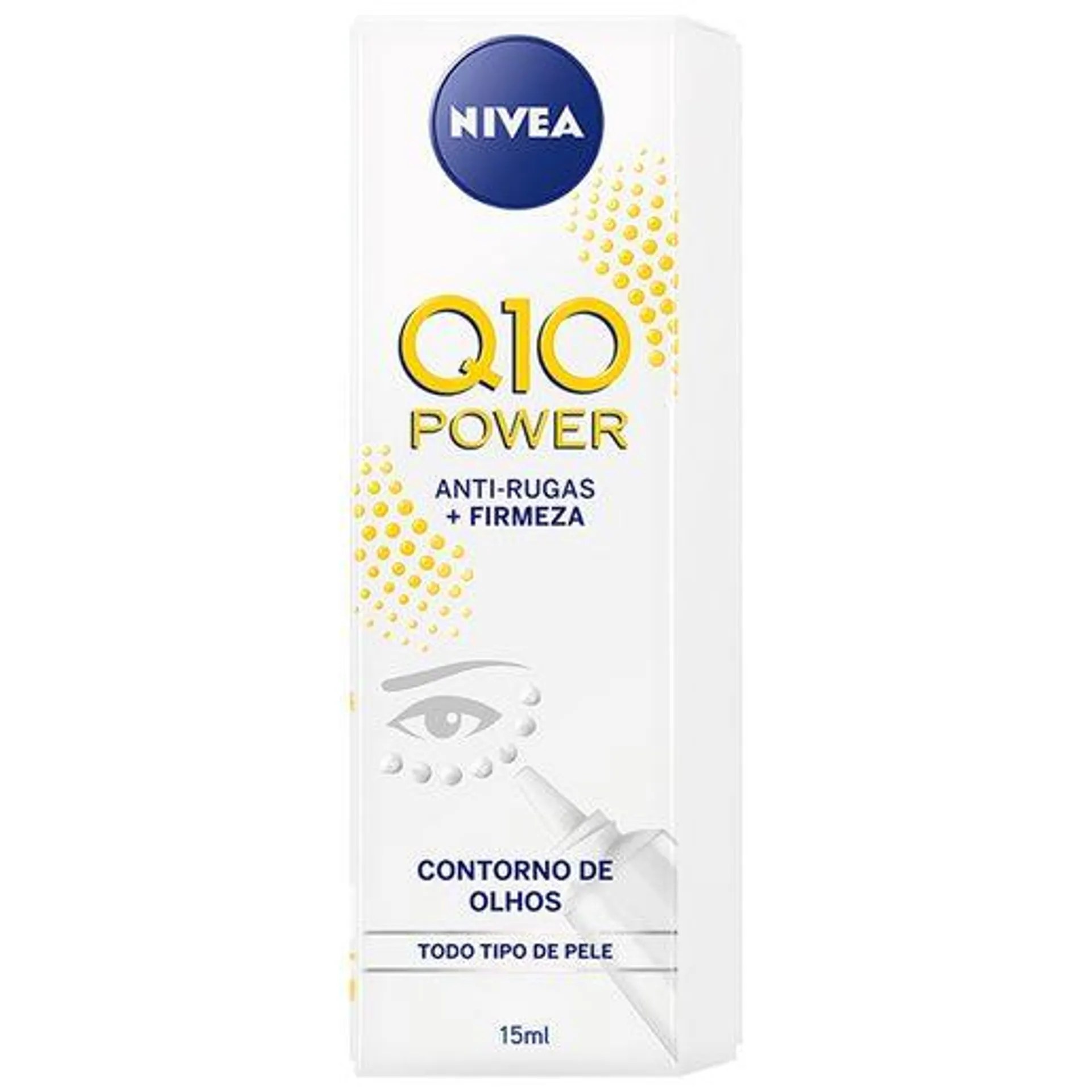 NIVEA Creme Contorno Olhos Anti-Rugas Q10 15 ml