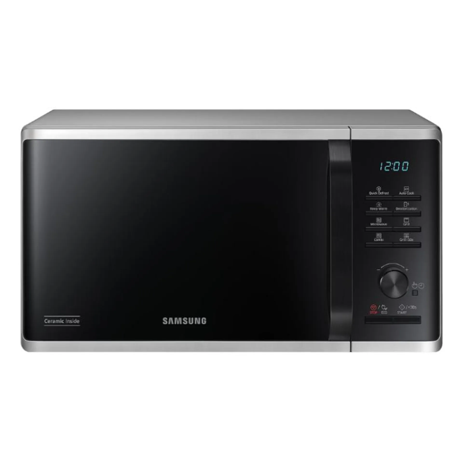 Microondas Samsung Grill 800W 23L Prateado