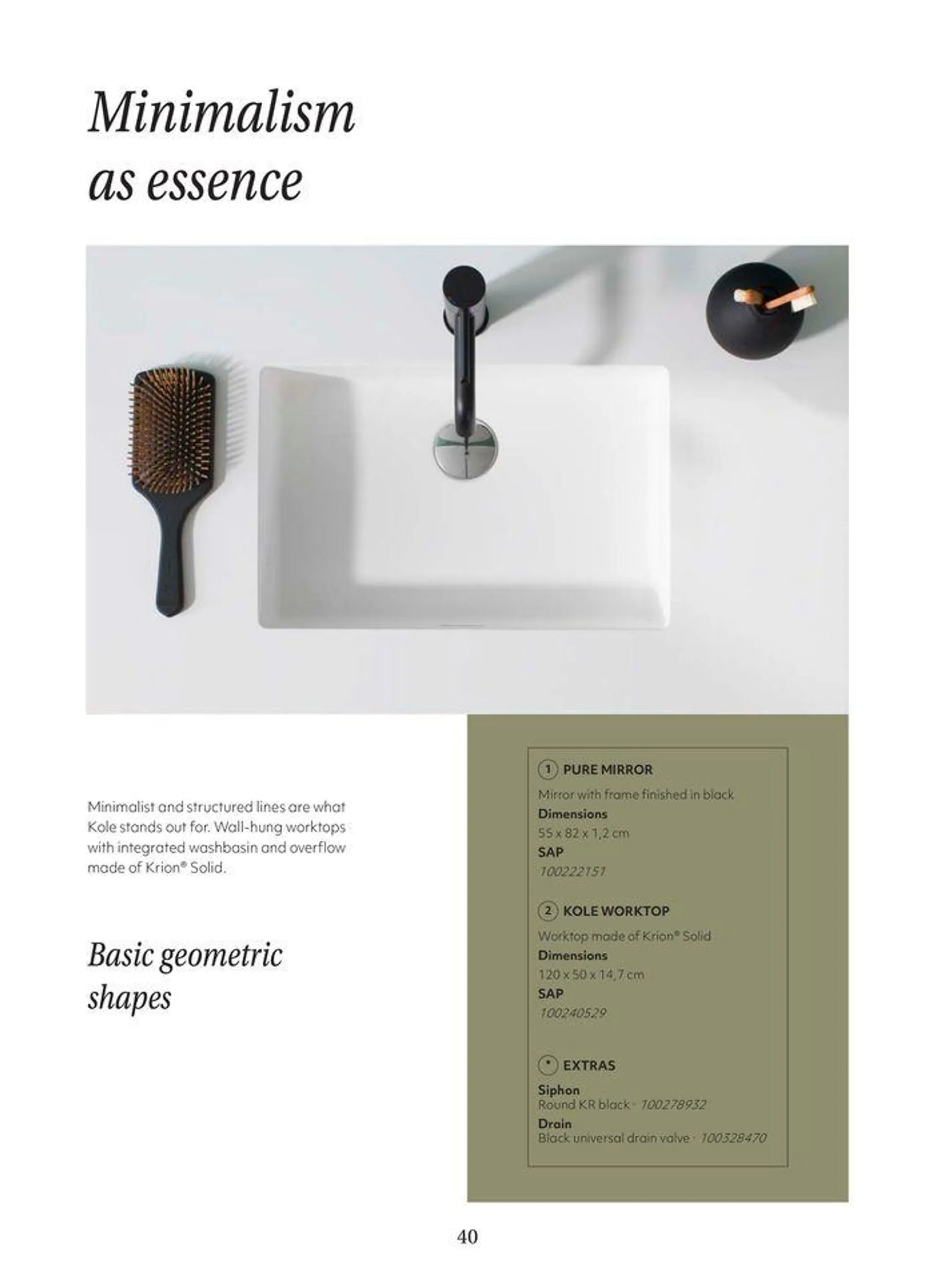 Worktops Magazine | Krion  - 40