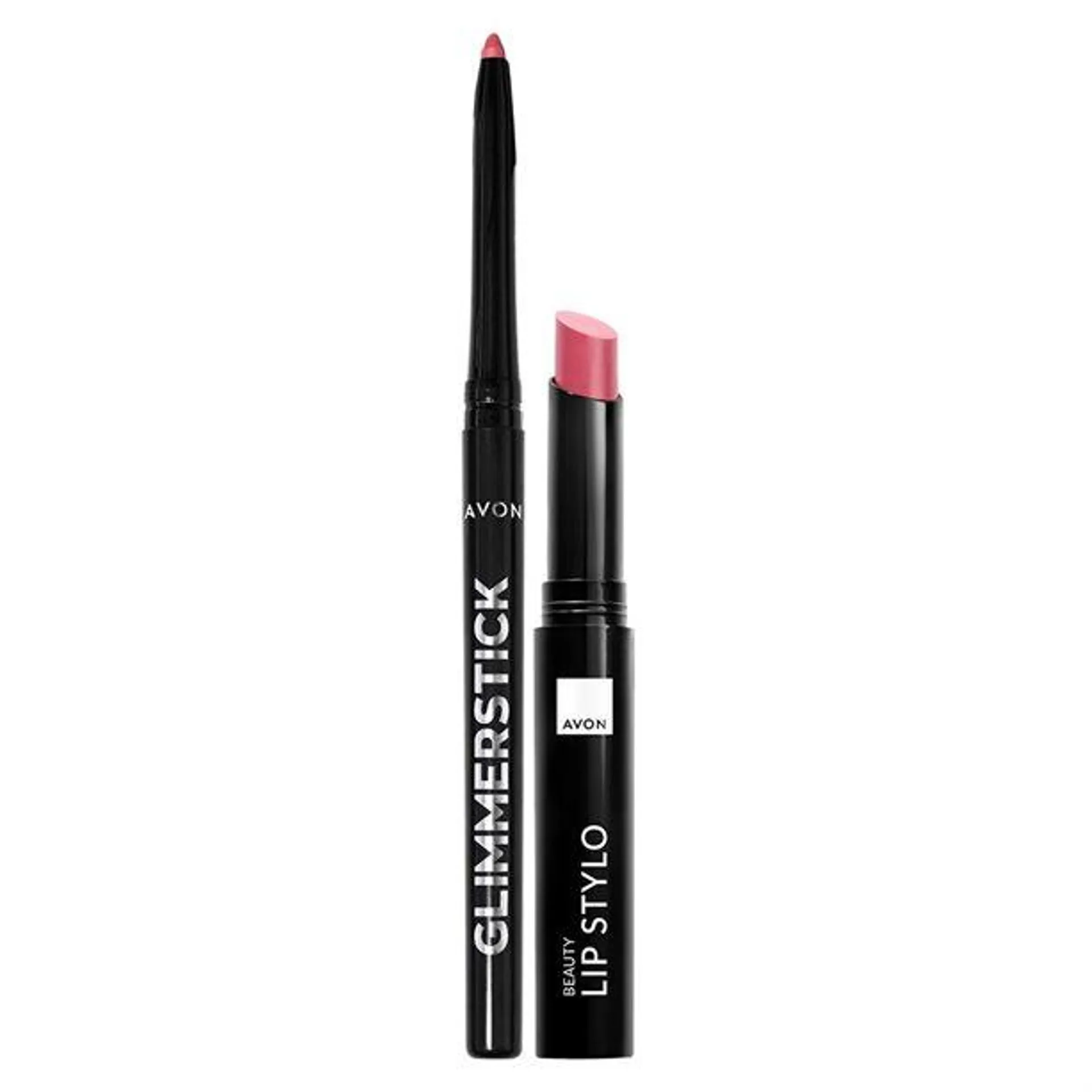 Conjunto Lip Stylo (forever pink) + Glimmerstick (pink cashmere)