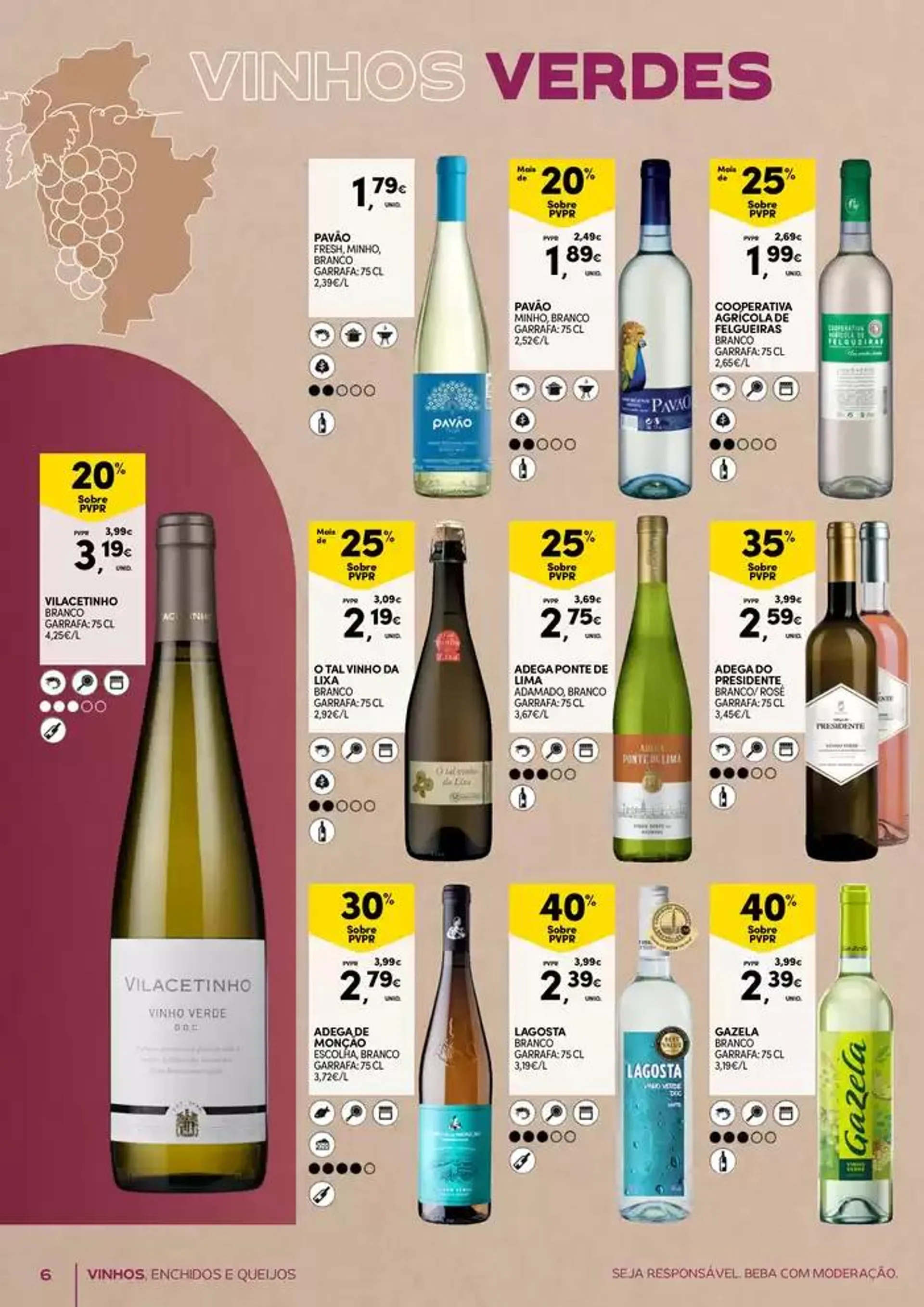 Folheto Açores: Vinhos, Enchidos e Queijos de 25 de setembro até 14 de outubro 2024 - Pagina 6