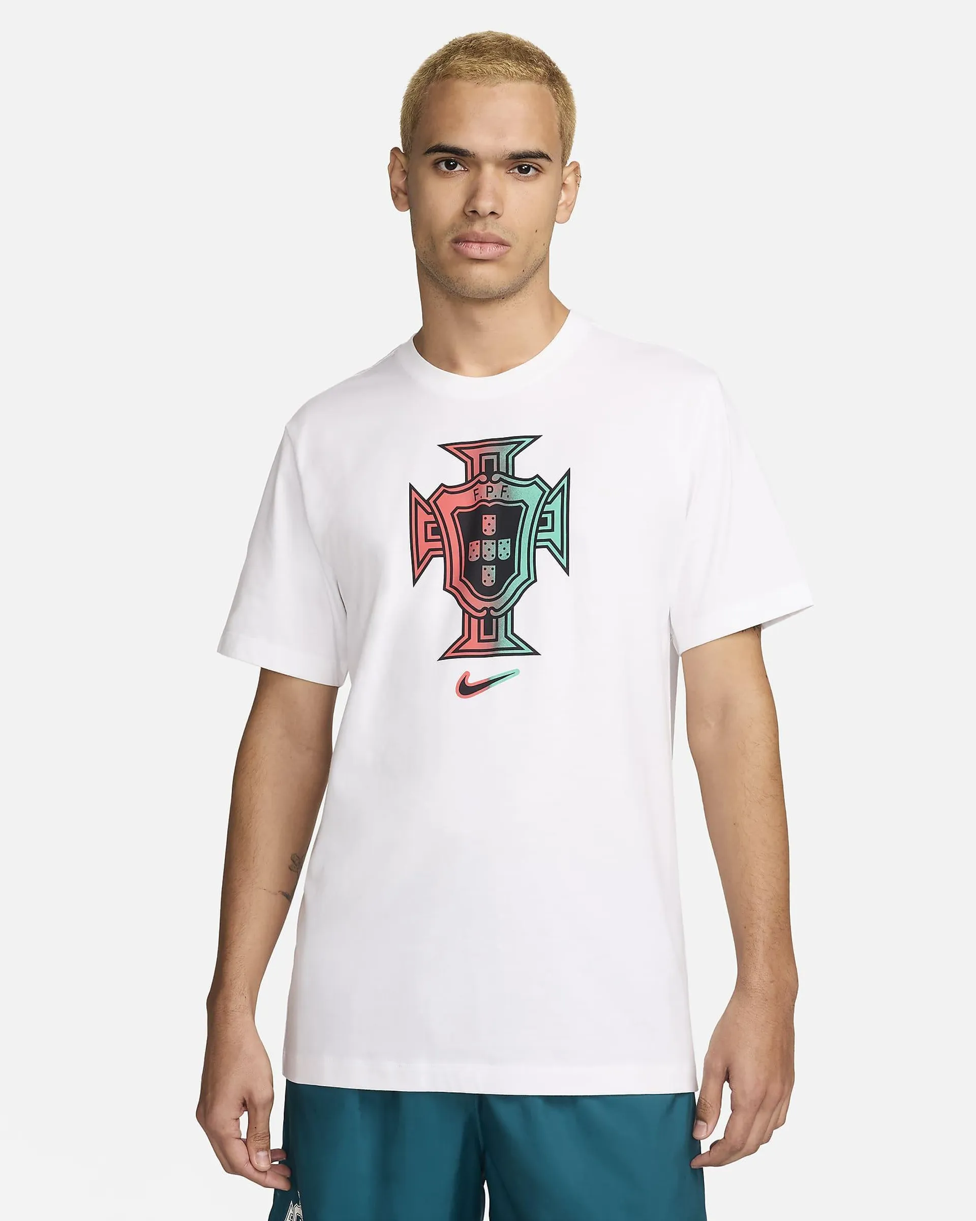 T-shirt de futebol Nike para homem