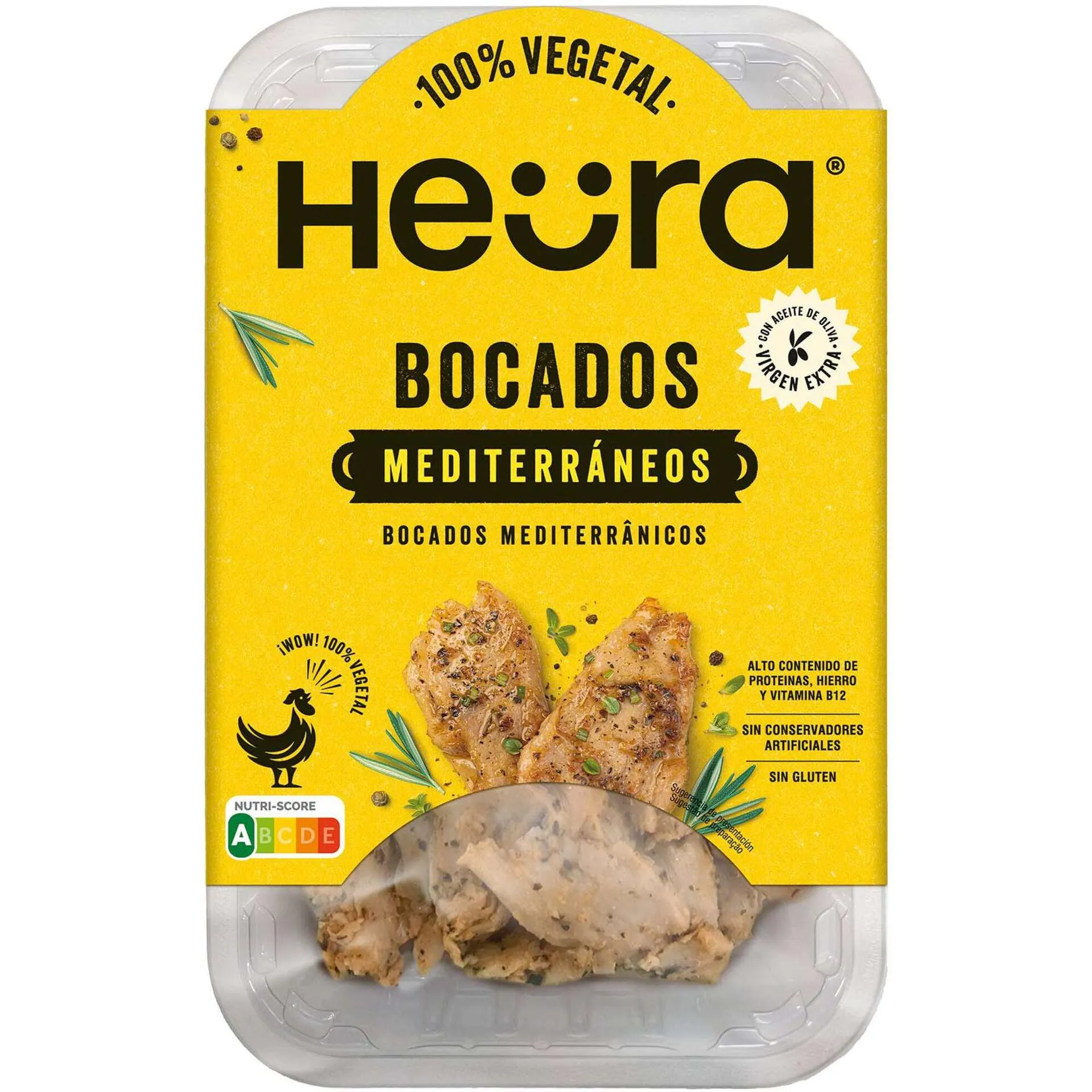 Bocados Mediterrâneos de Proteína Vegetal