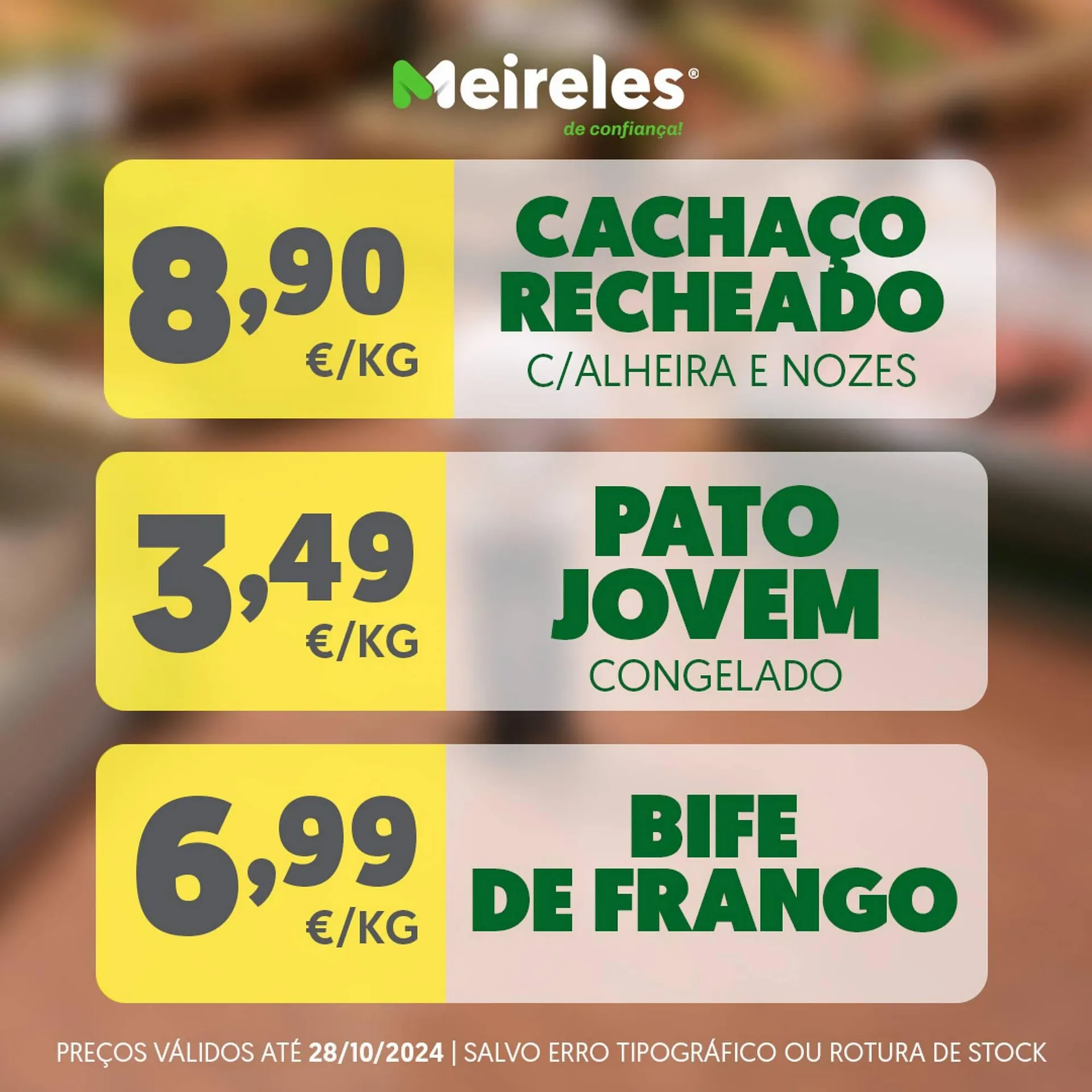 Folheto Folheto Carnes Meireles de 22 de outubro até 28 de outubro 2024 - Pagina 3