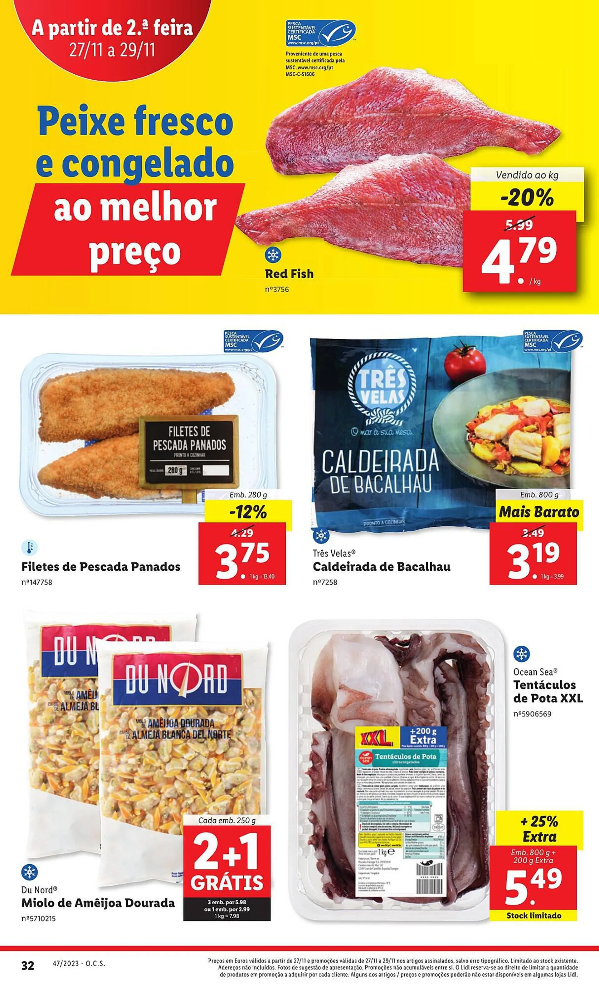 Folheto Folheto Lidl de 23 de novembro até 29 de novembro 2023 - Pagina 32