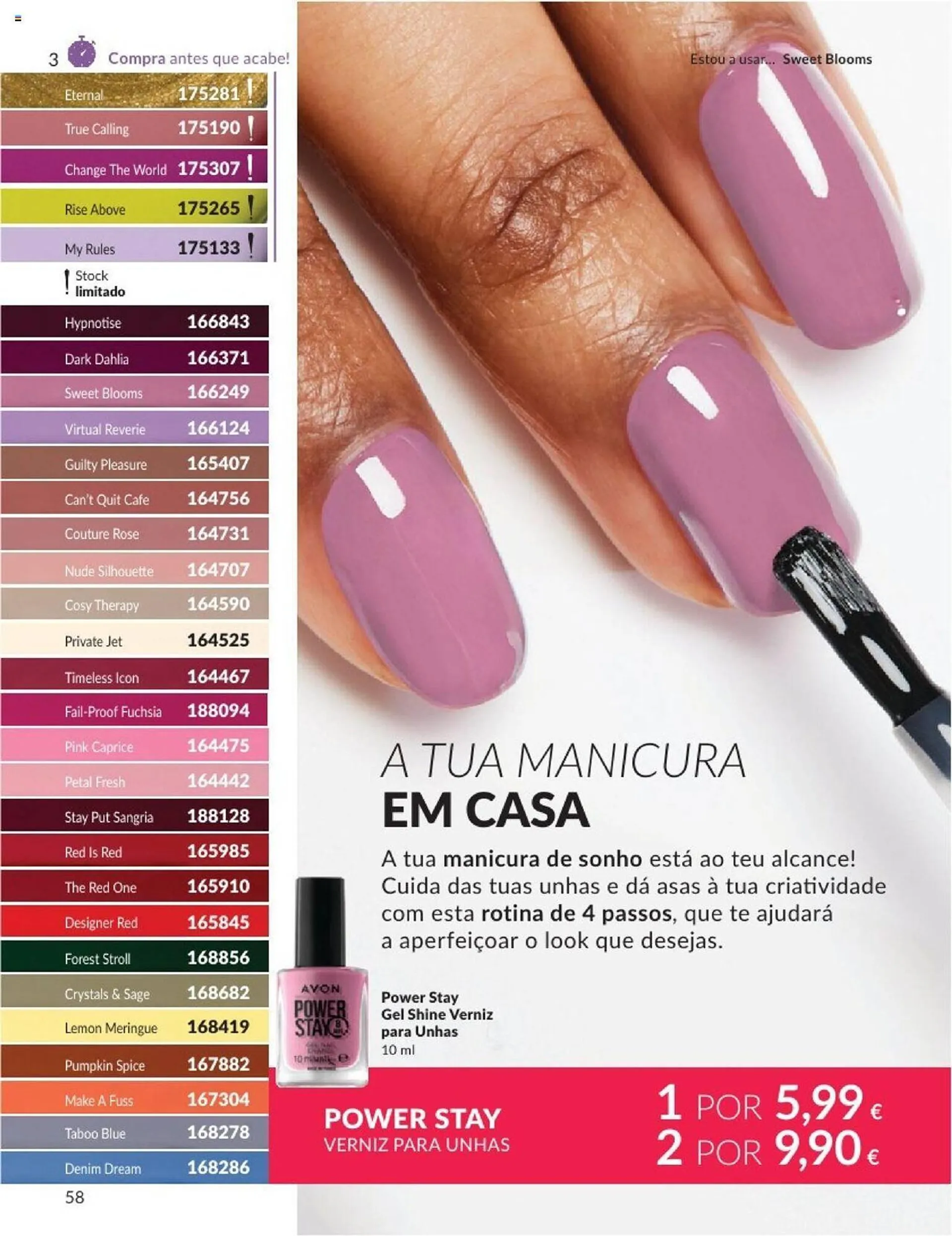 Folheto Folheto Avon de 1 de julho até 31 de julho 2024 - Pagina 58