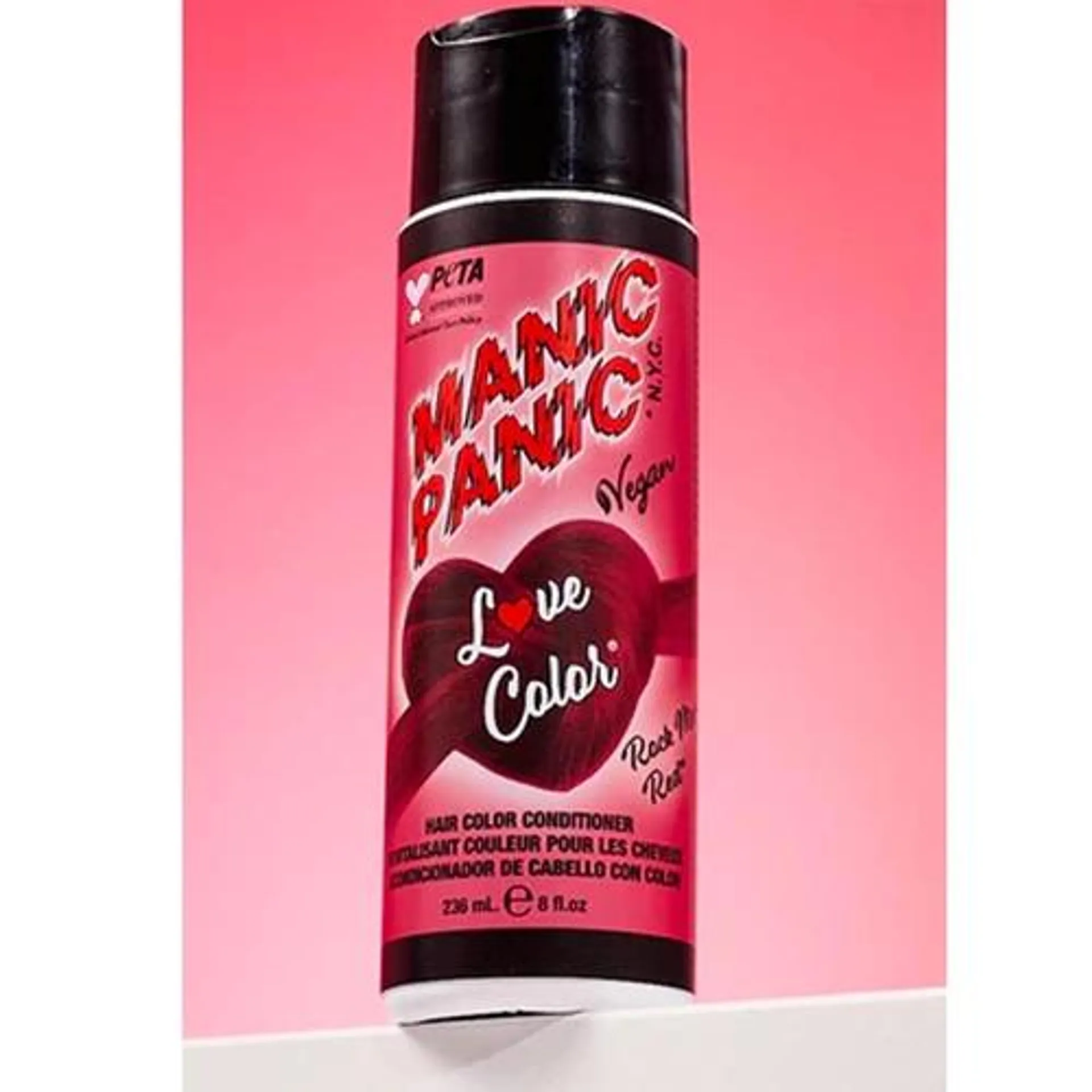 Manic Panic Condicionador Depositante De Cor Rock Me Red