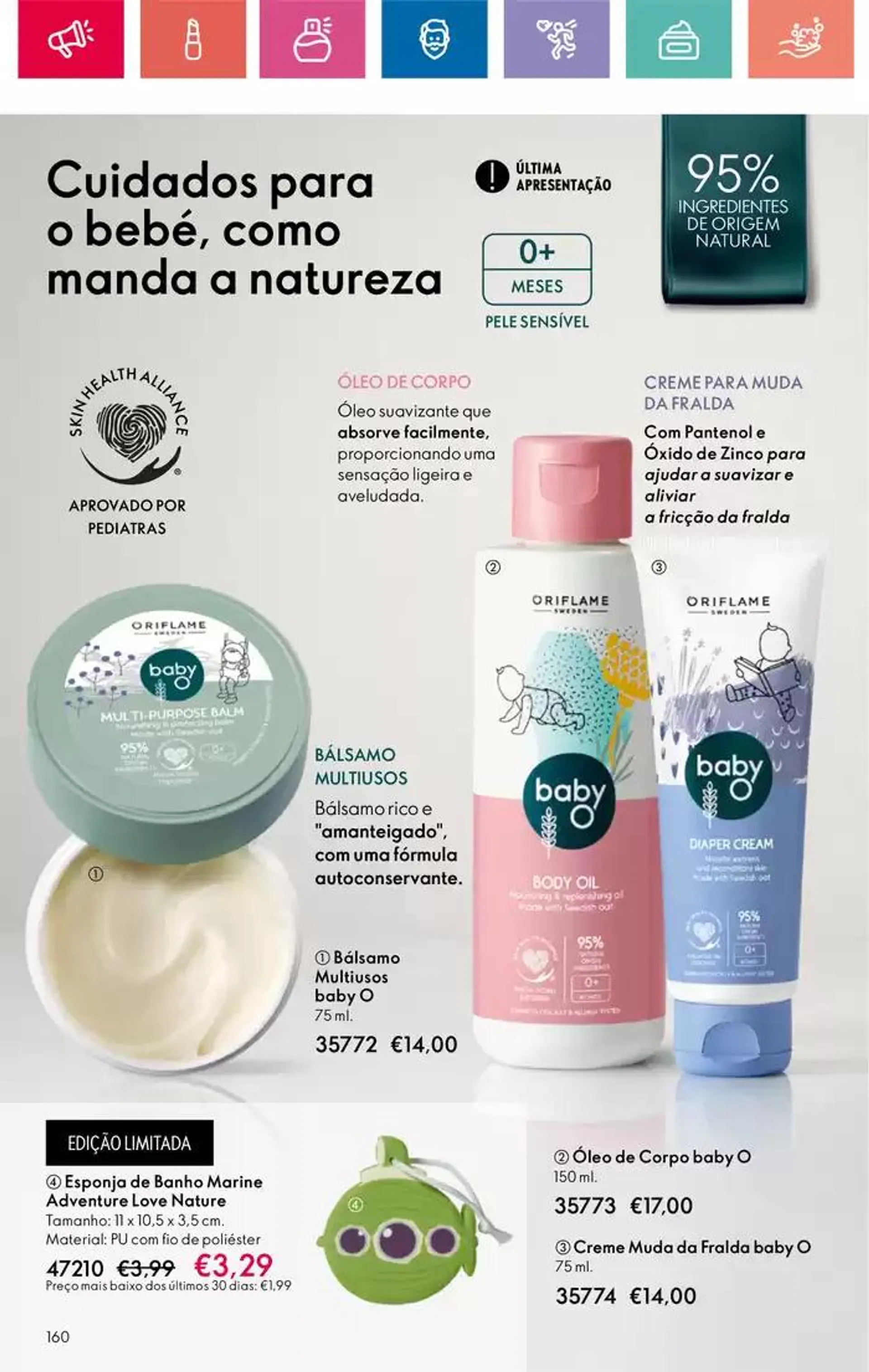 Folheto Folheto Oriflame de 2 de dezembro até 28 de dezembro 2024 - Pagina 160