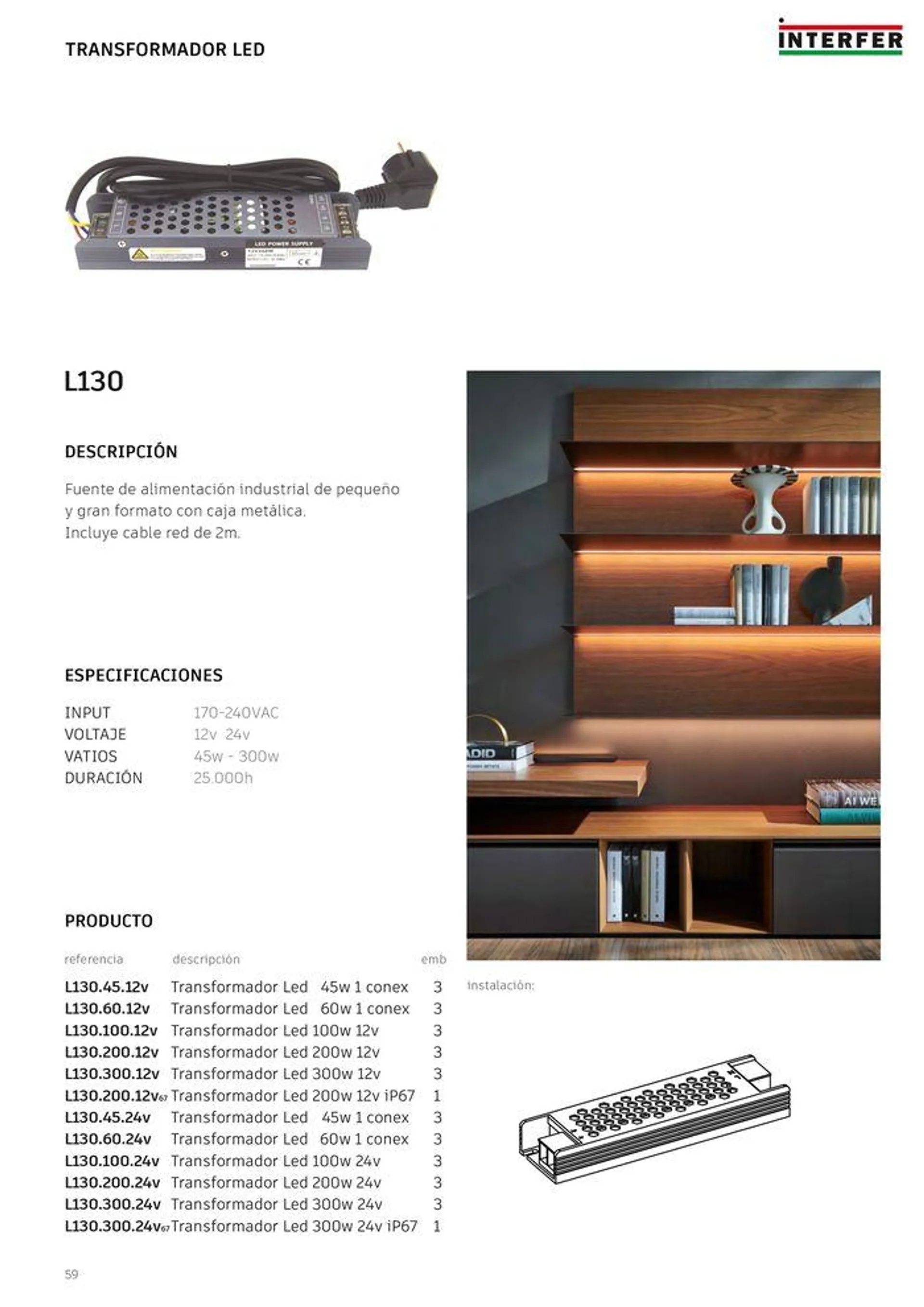 Catalogo Iluminação Led Sc Herrajes 2024 - 68