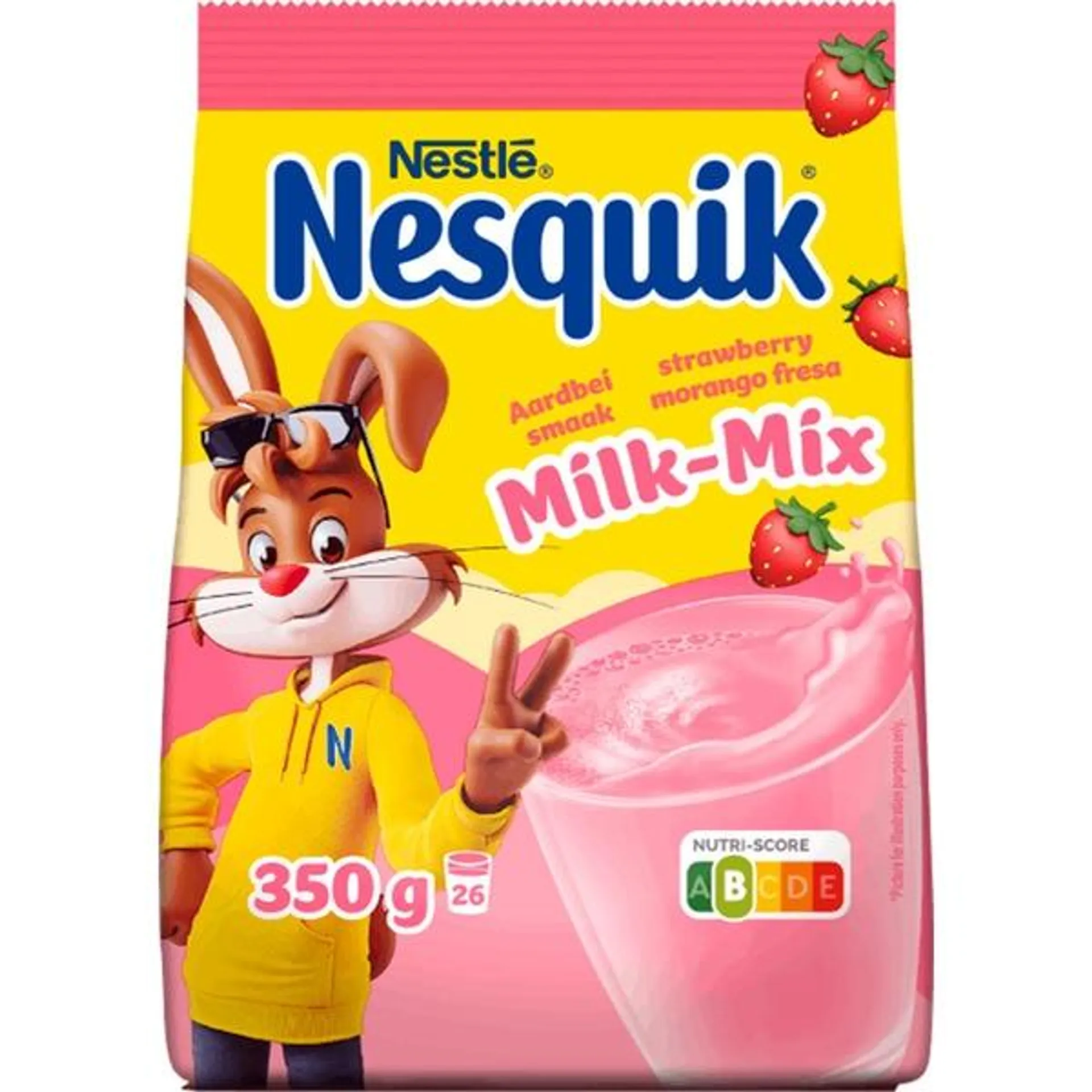 Achocolatado de Morango embalagem 350 g Nesquik