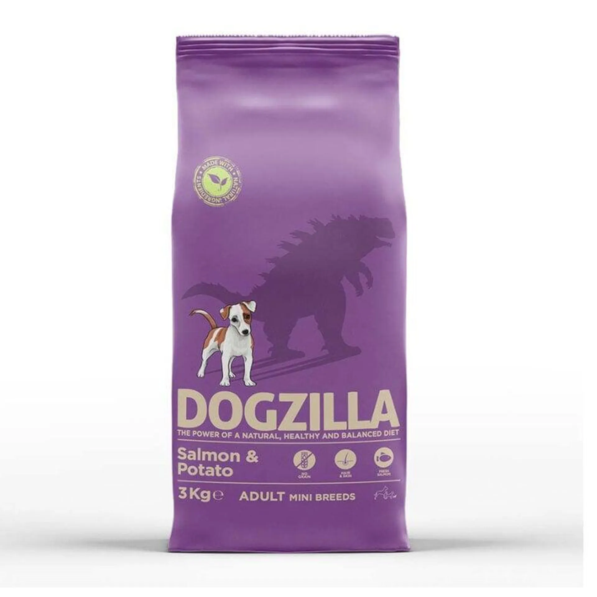 Dogzilla Grain Free Mini Salmão