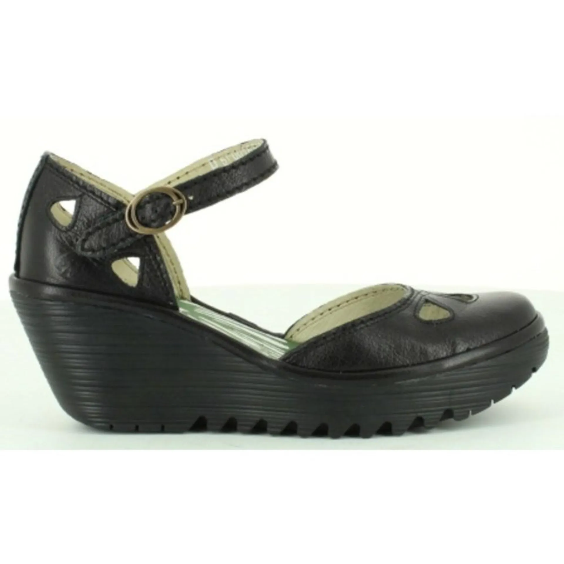 Sapatos Cunha Fly London Yuna Feminino Pretas | TROMYVE-40