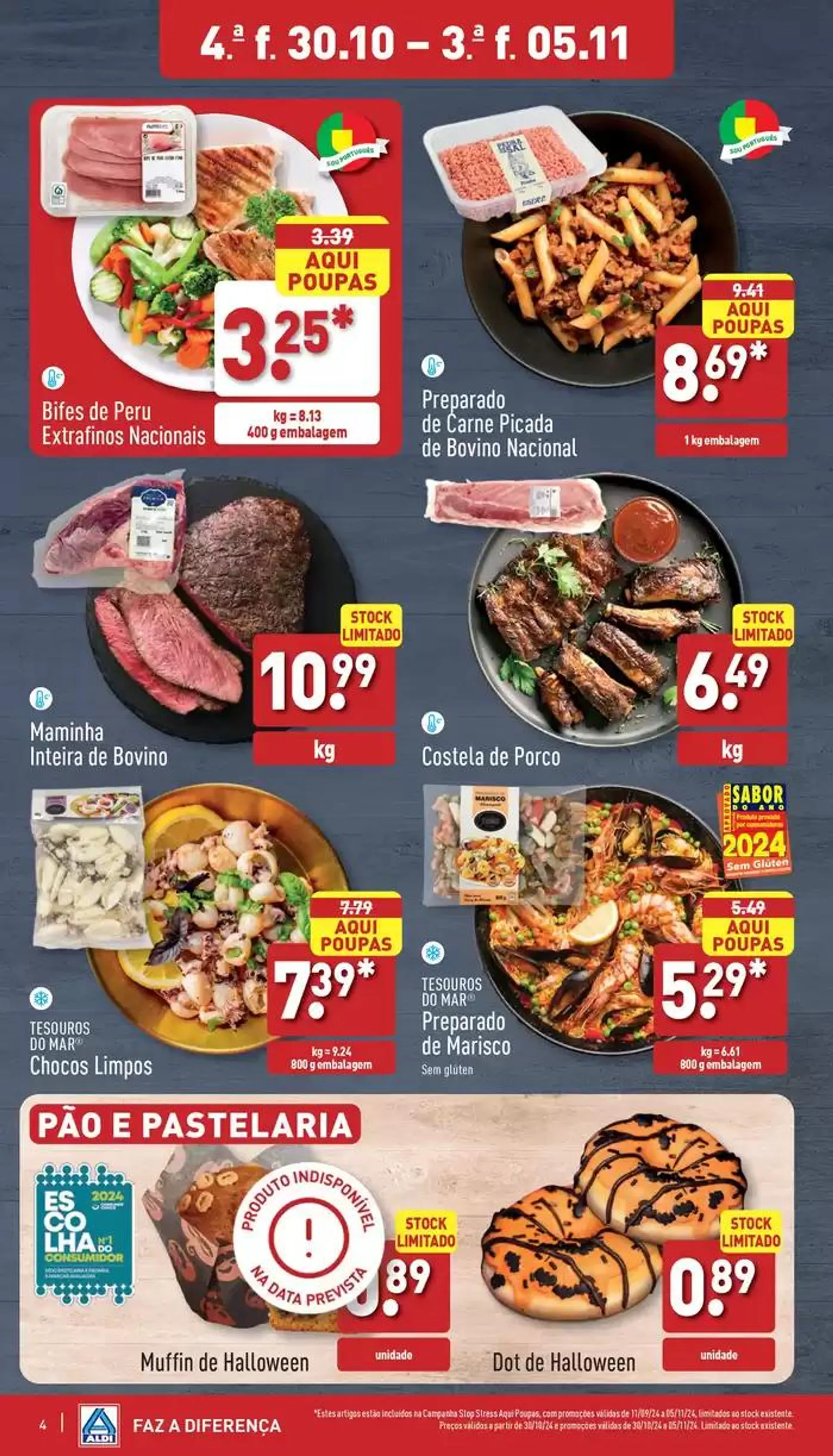 Folheto Folheto Aldi de 30 de outubro até 5 de novembro 2024 - Pagina 4