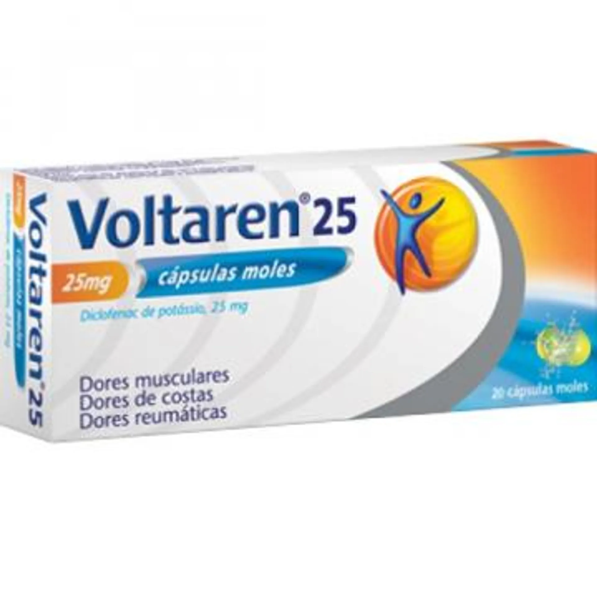 Voltaren 25, 25 mg x 20 cáps mole