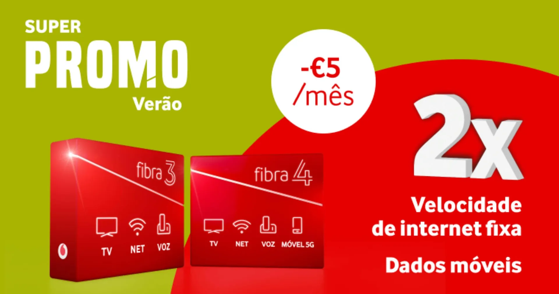 Folheto Vodafone - 3