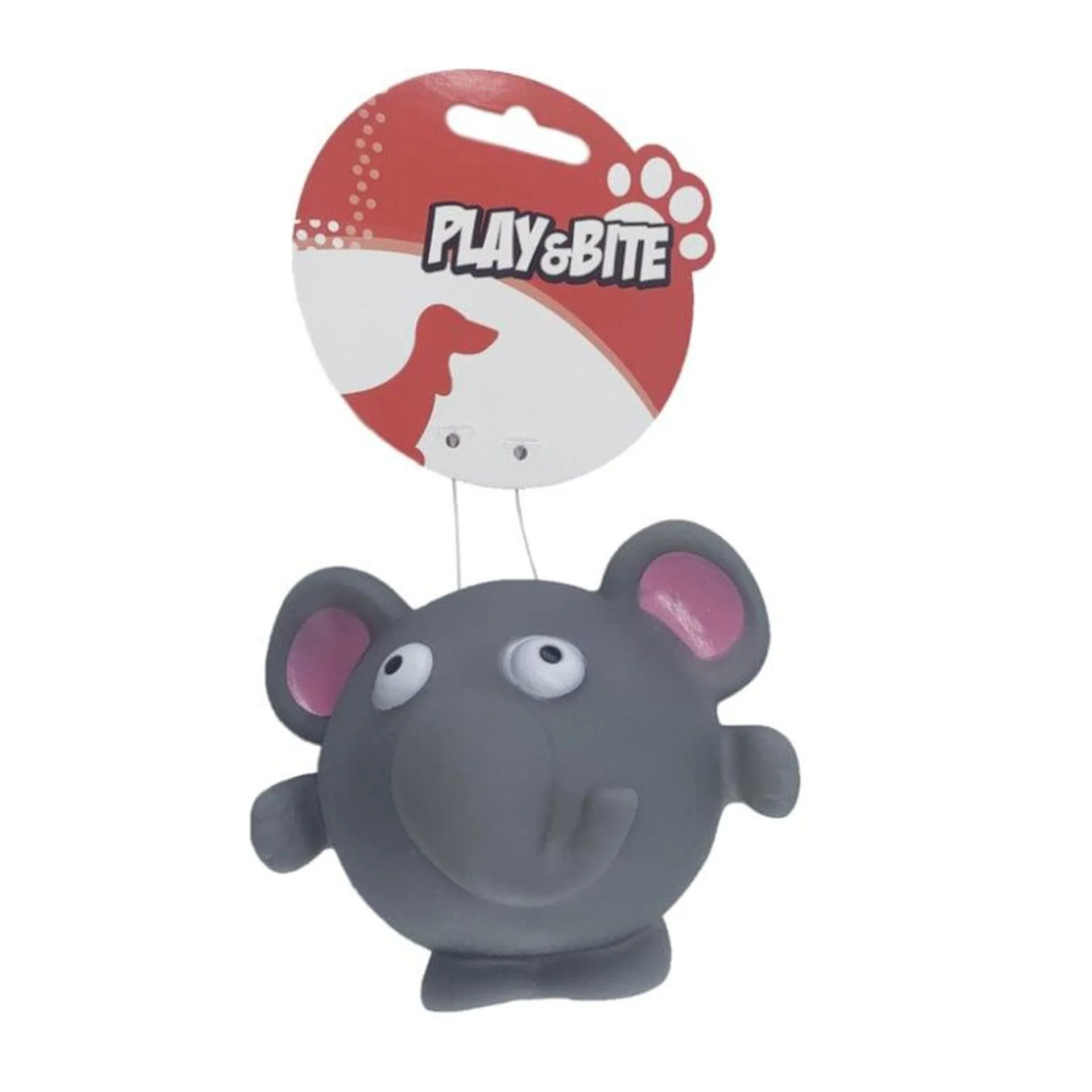 Play&Bitex elefante de brinquedo para cães